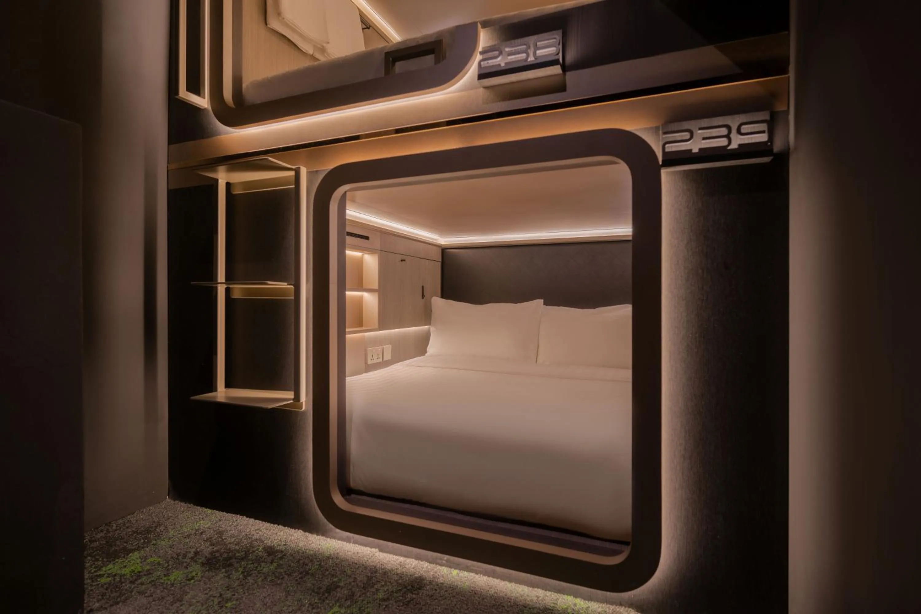 Bed in Cube Social Boutique Capsule Hotel at Boat Quay