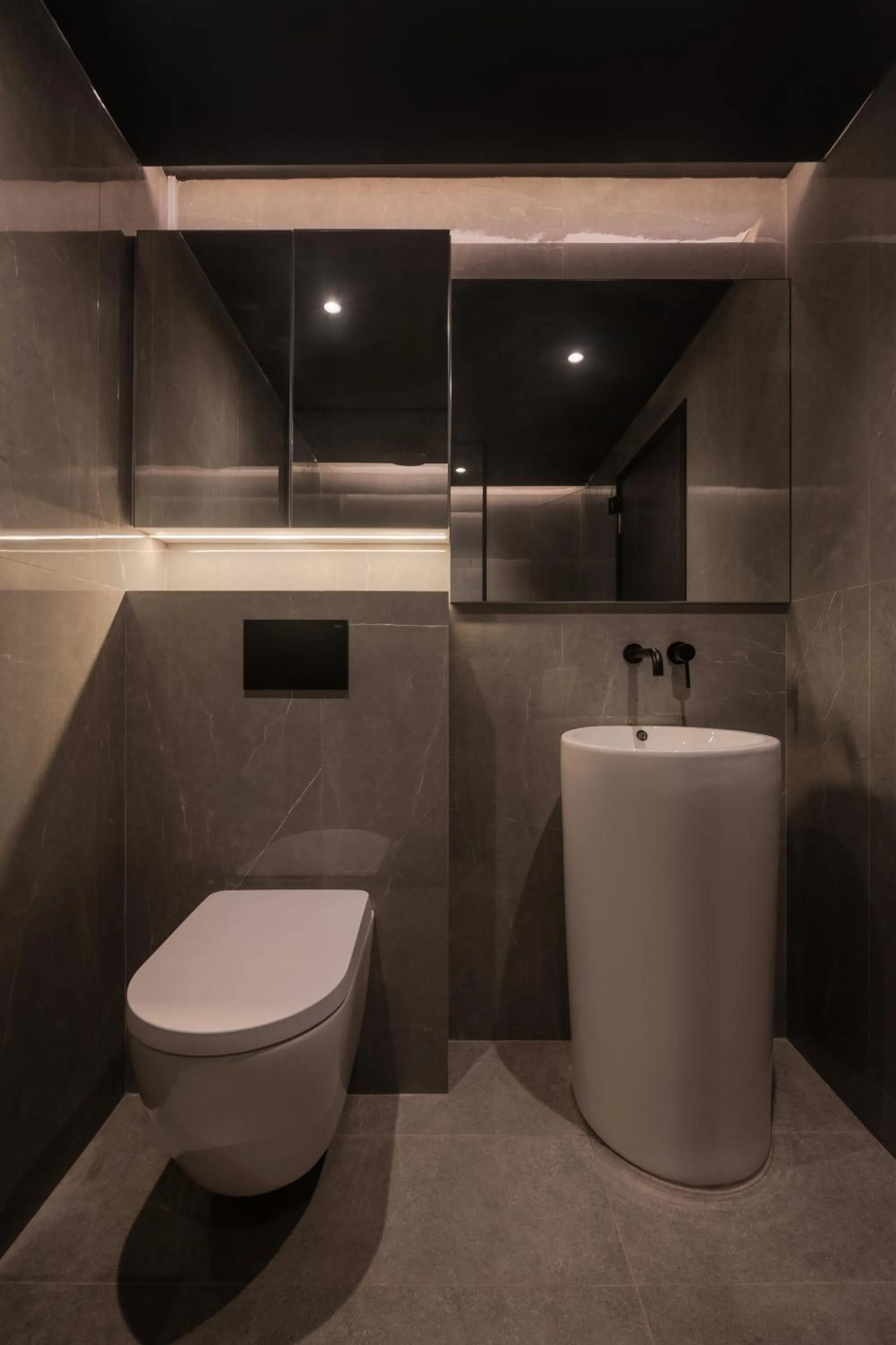 Bathroom in Cube Social Boutique Capsule Hotel at Boat Quay