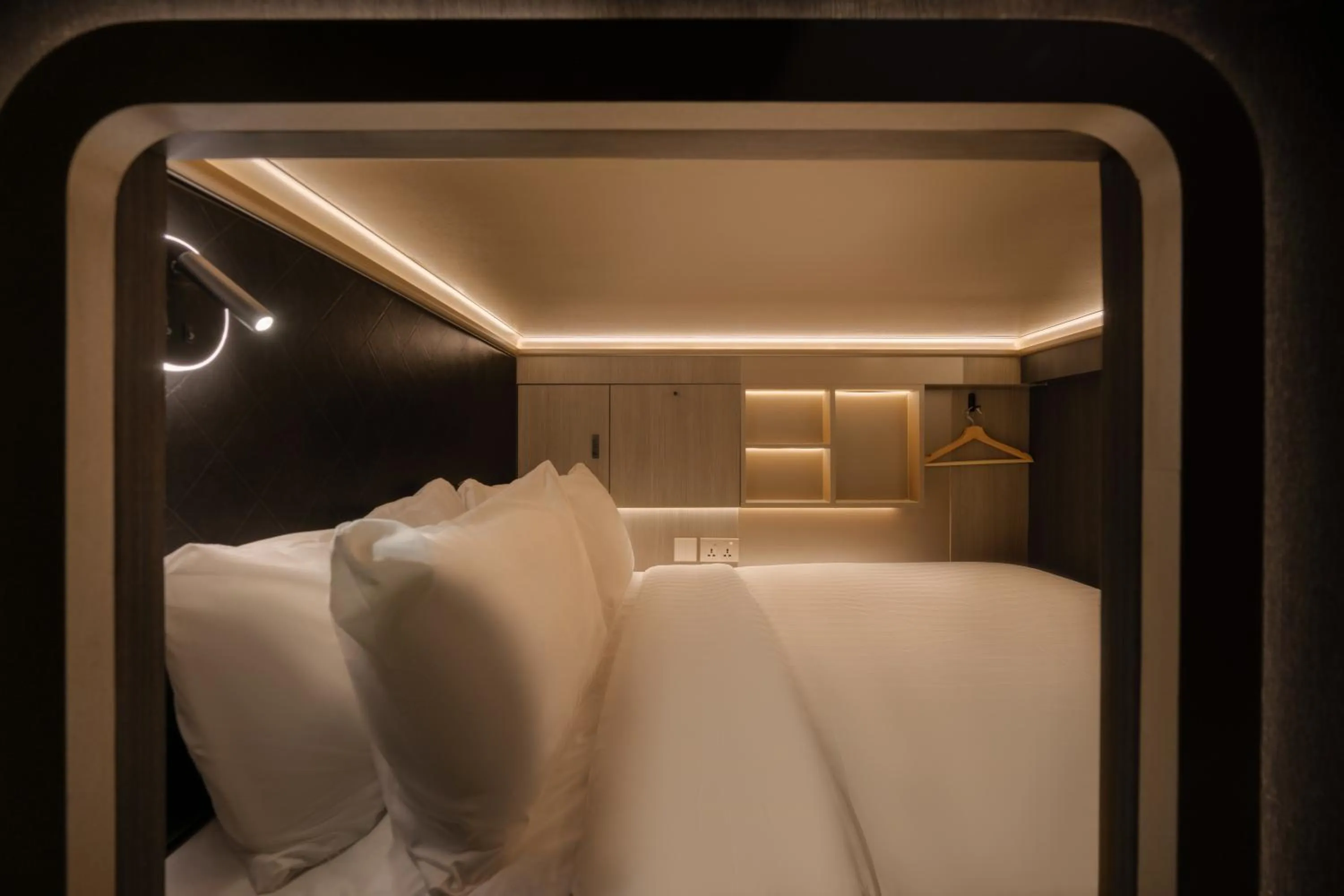 Bed in Cube Social Boutique Capsule Hotel at Boat Quay