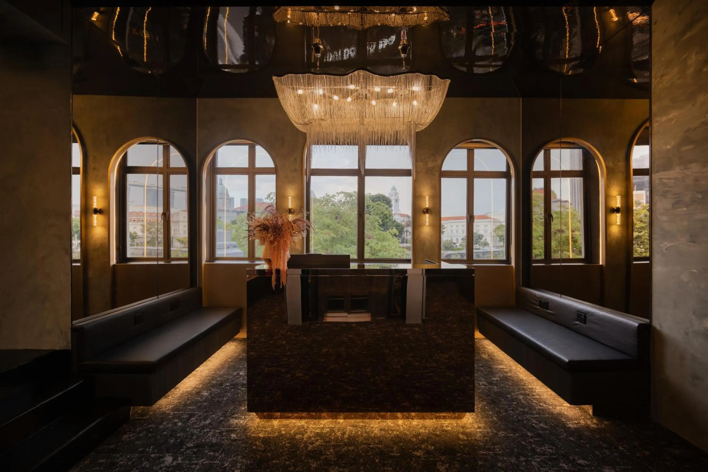 Lobby or reception in Cube Social Boutique Capsule Hotel at Boat Quay