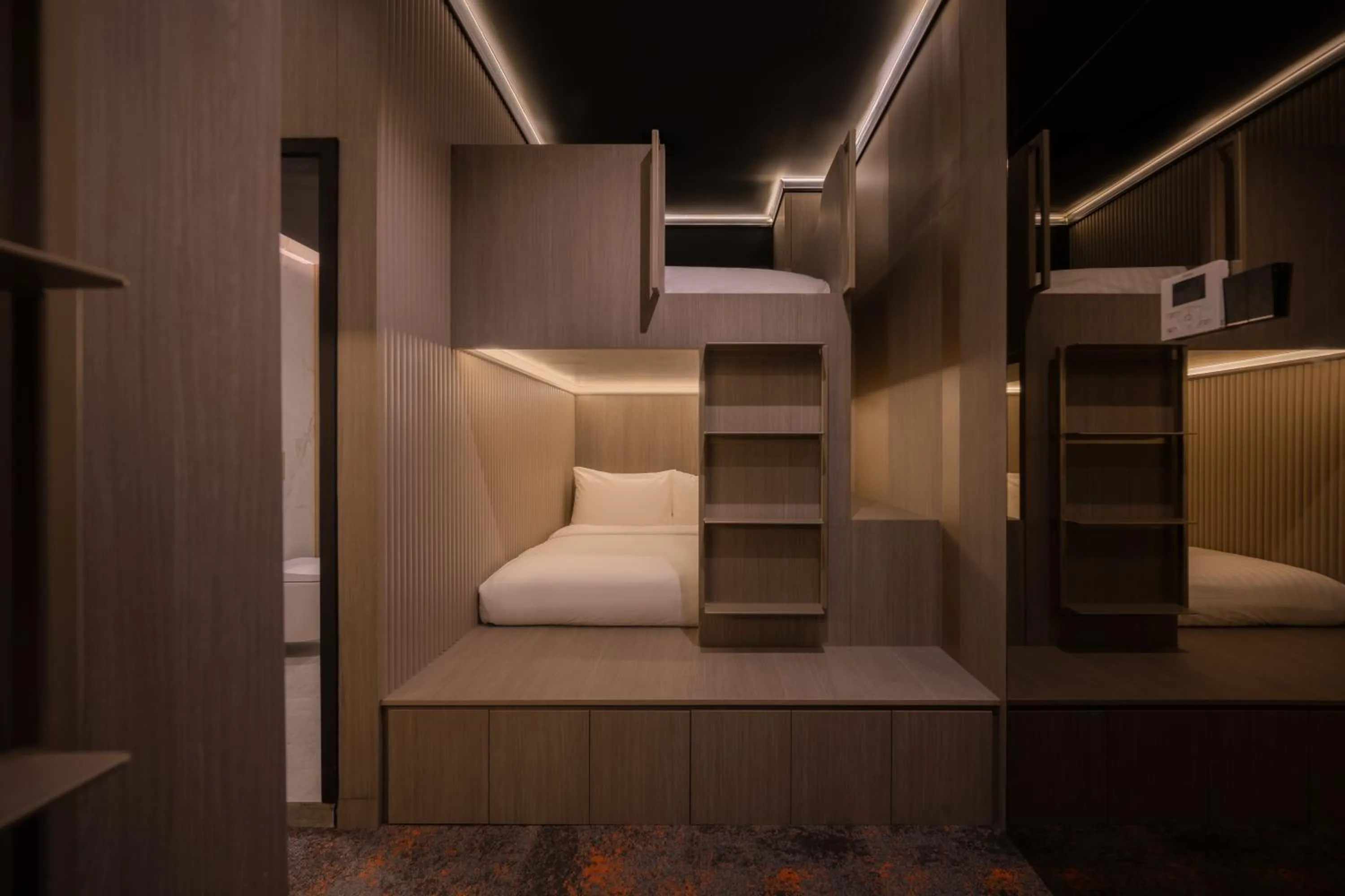 Bed in Cube Social Boutique Capsule Hotel at Boat Quay