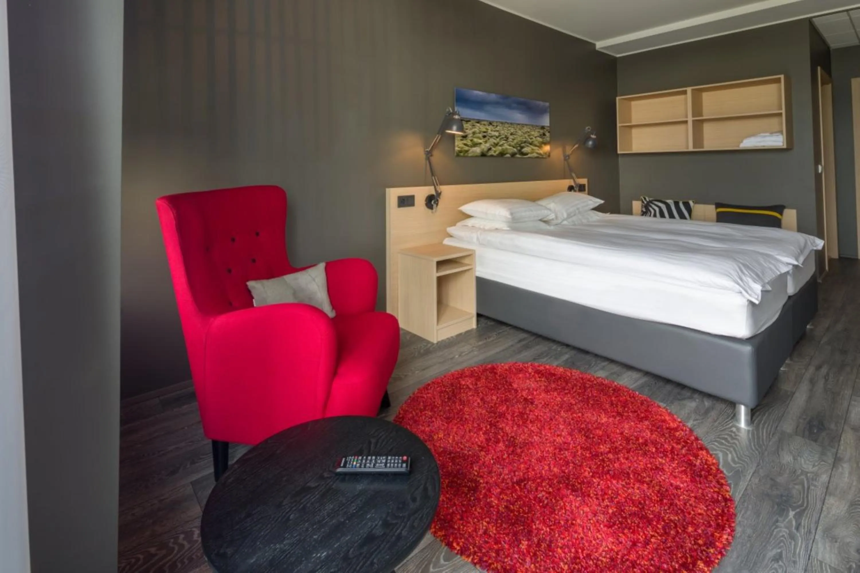 Bedroom, Bed in Alda Hotel Reykjavík