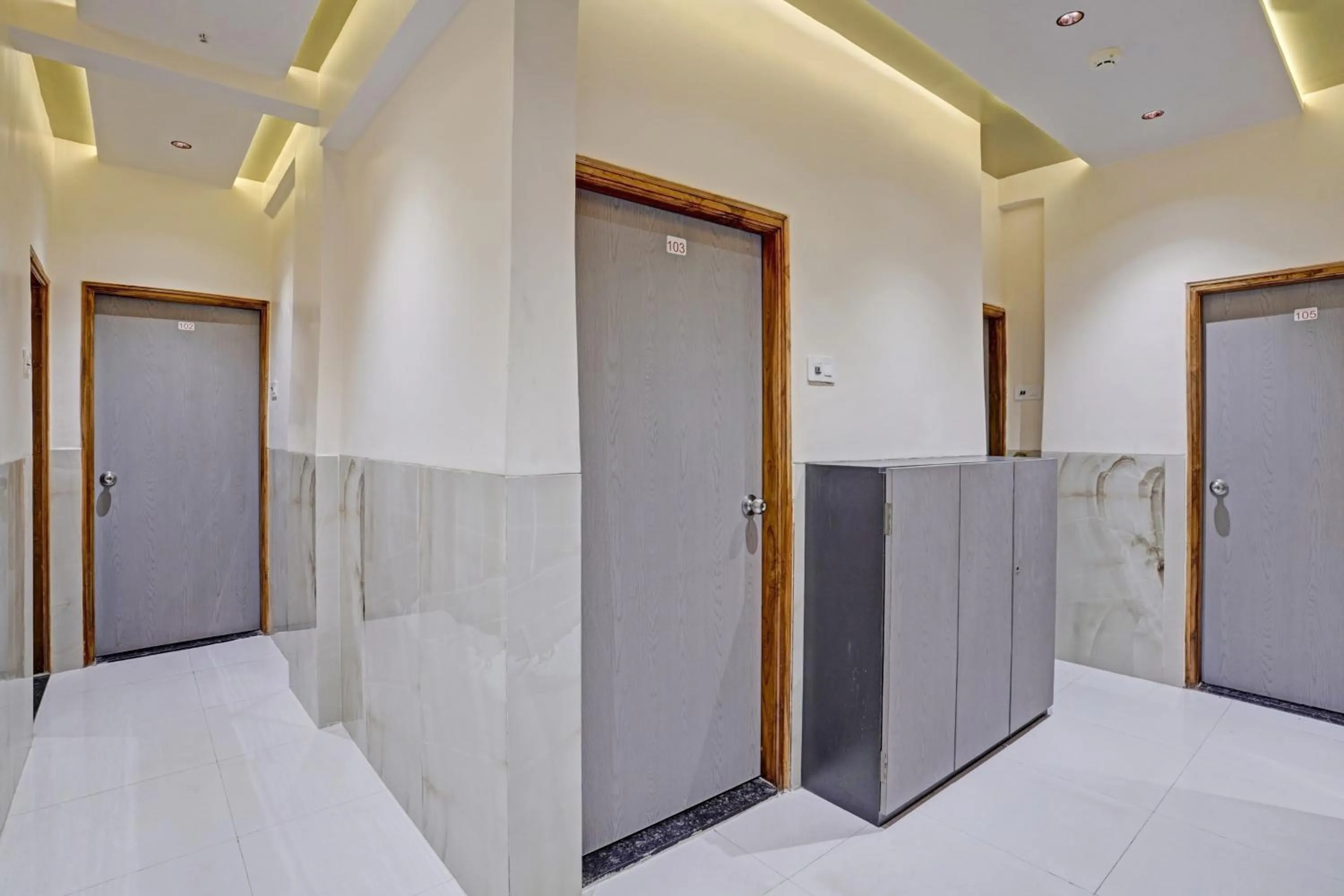 Lobby or reception in Hotel O Dhiman Residency