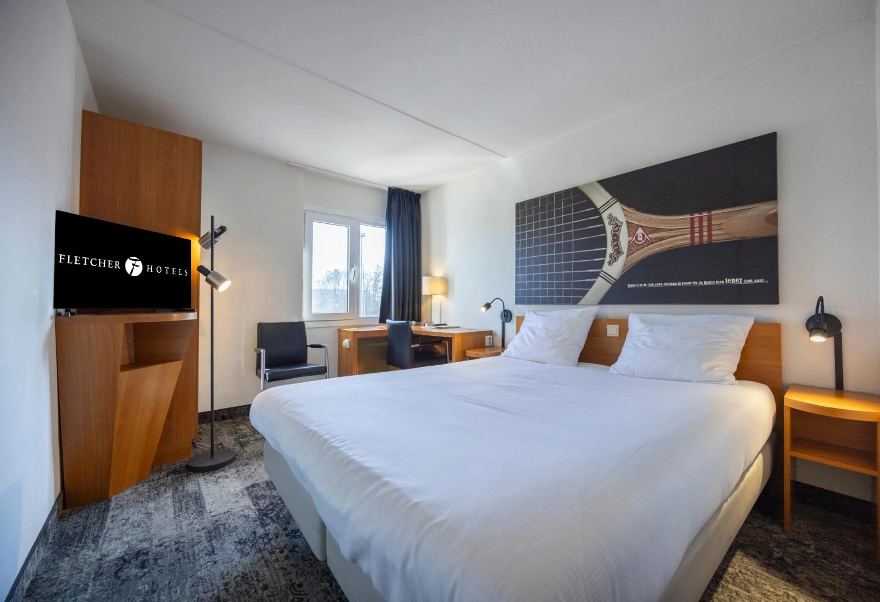 Bedroom, Bed in Fletcher Resort-Hotel Zutphen