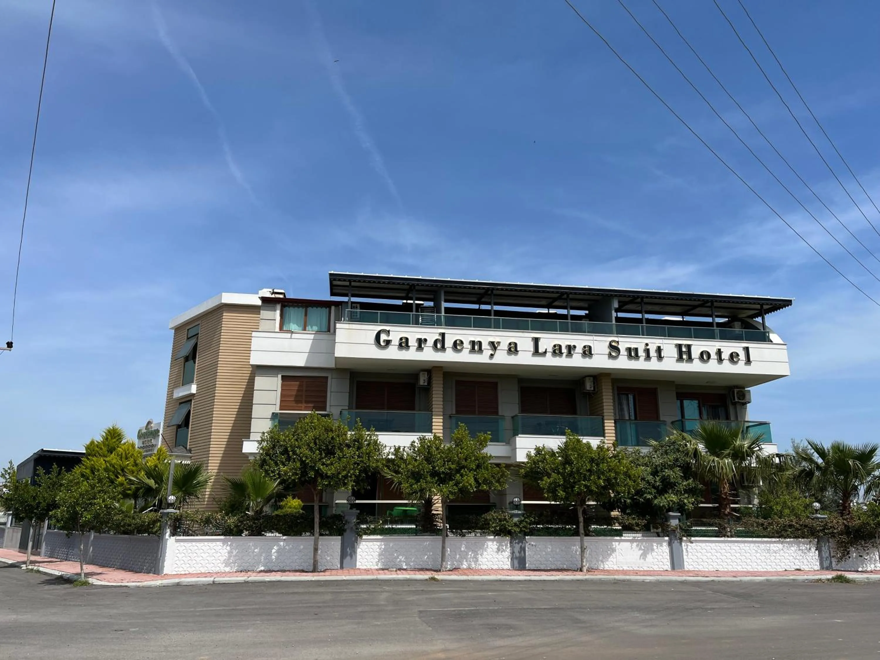 Property building in Gardenya Lara Suit Hotel