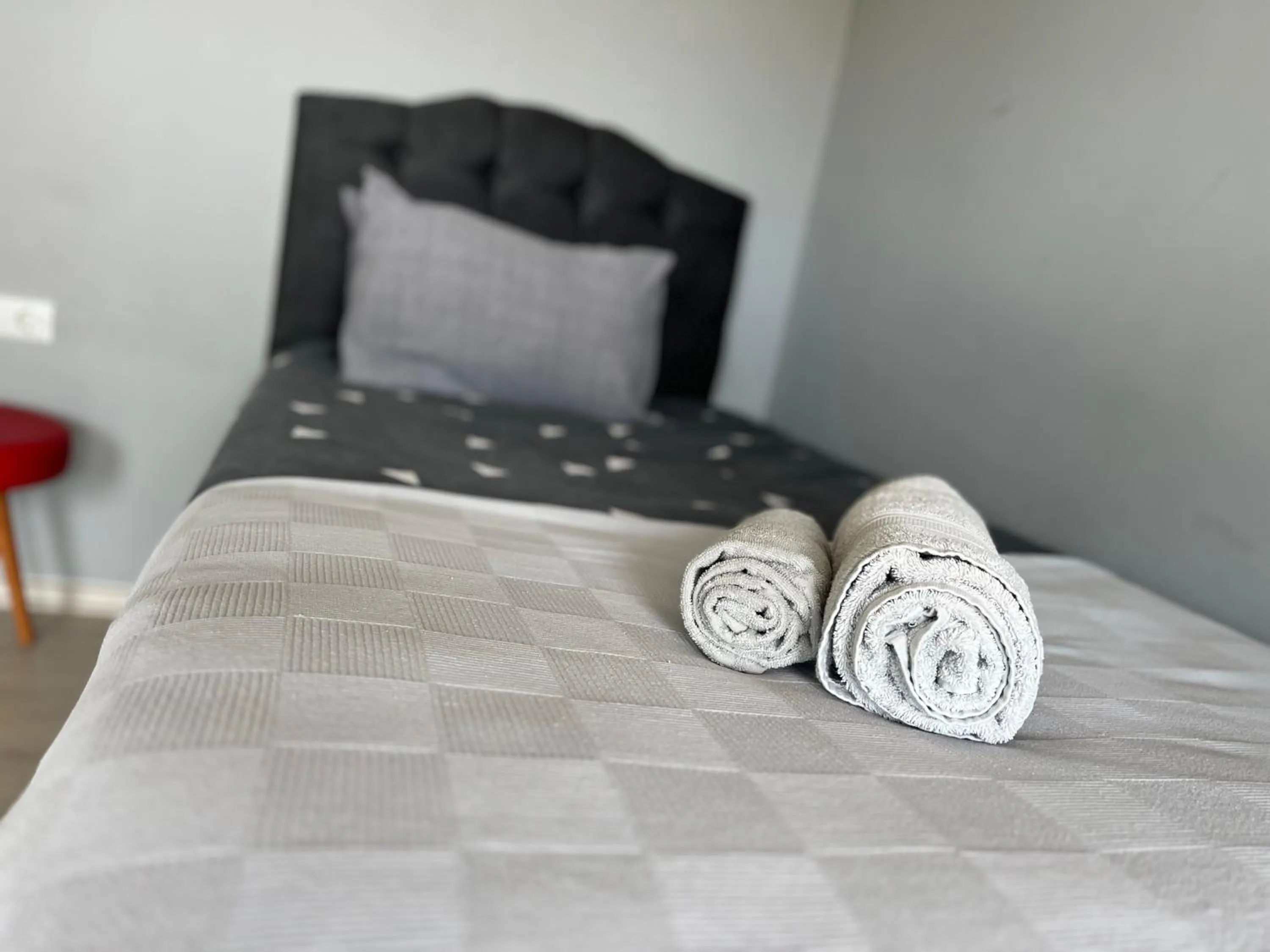 Bed in Gardenya Lara Suit Hotel