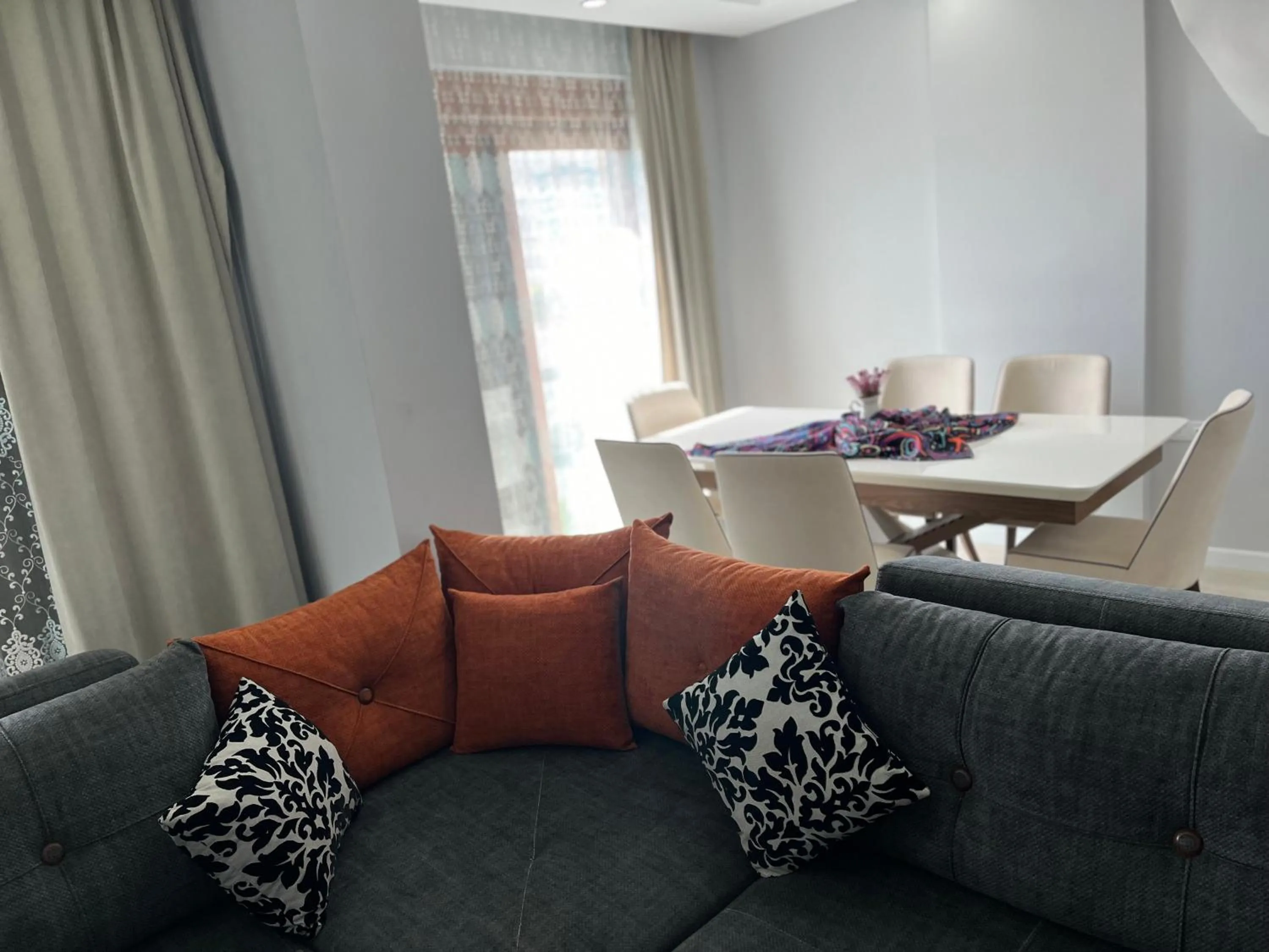 Living room in Gardenya Lara Suit Hotel