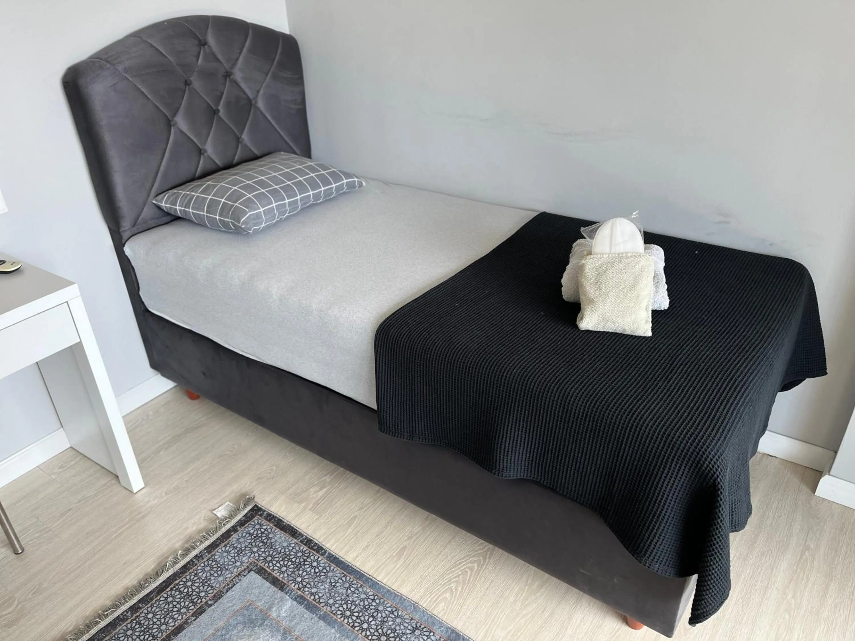 Bed in Gardenya Lara Suit Hotel