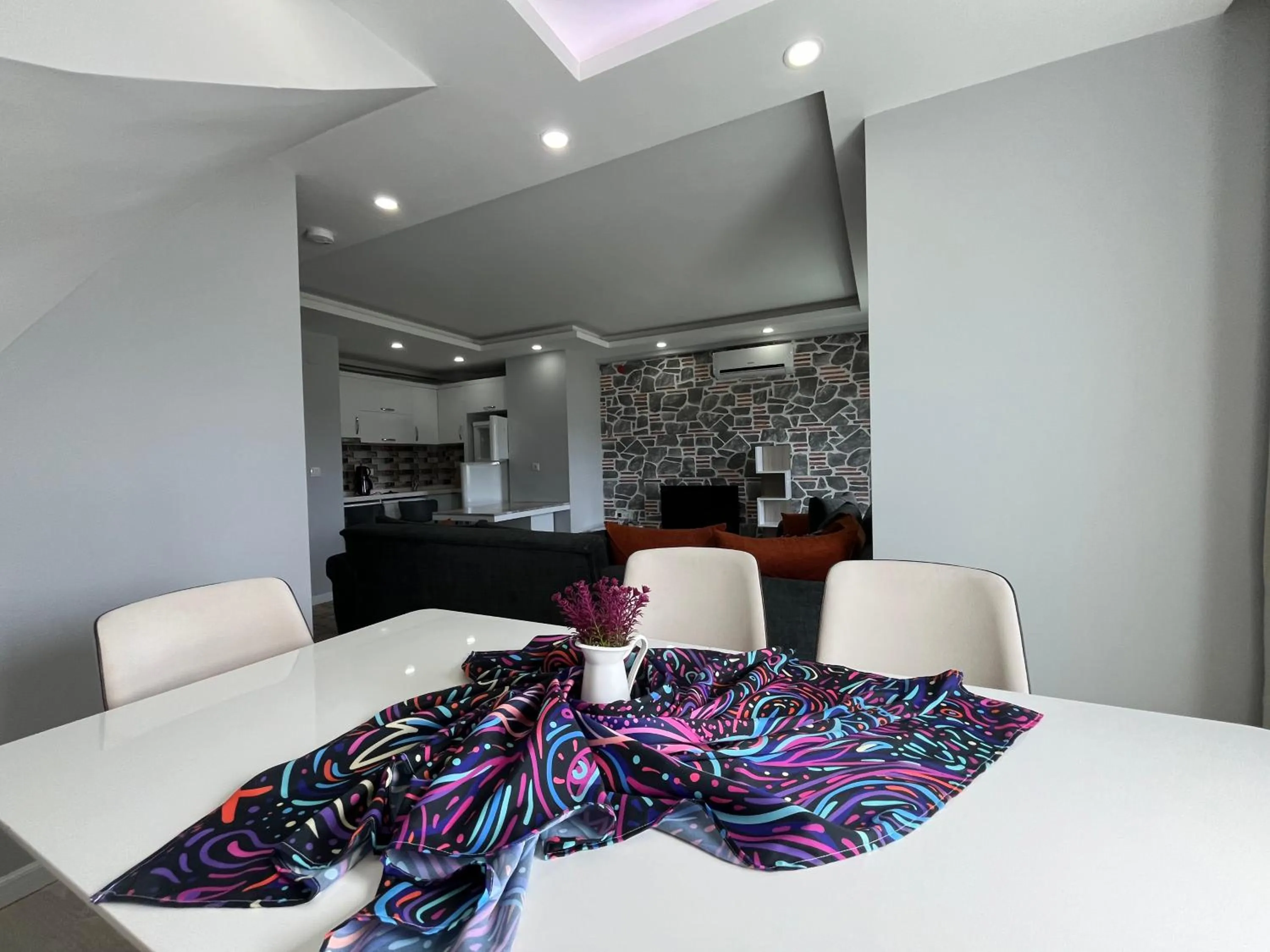 Living room, Bed in Gardenya Lara Suit Hotel