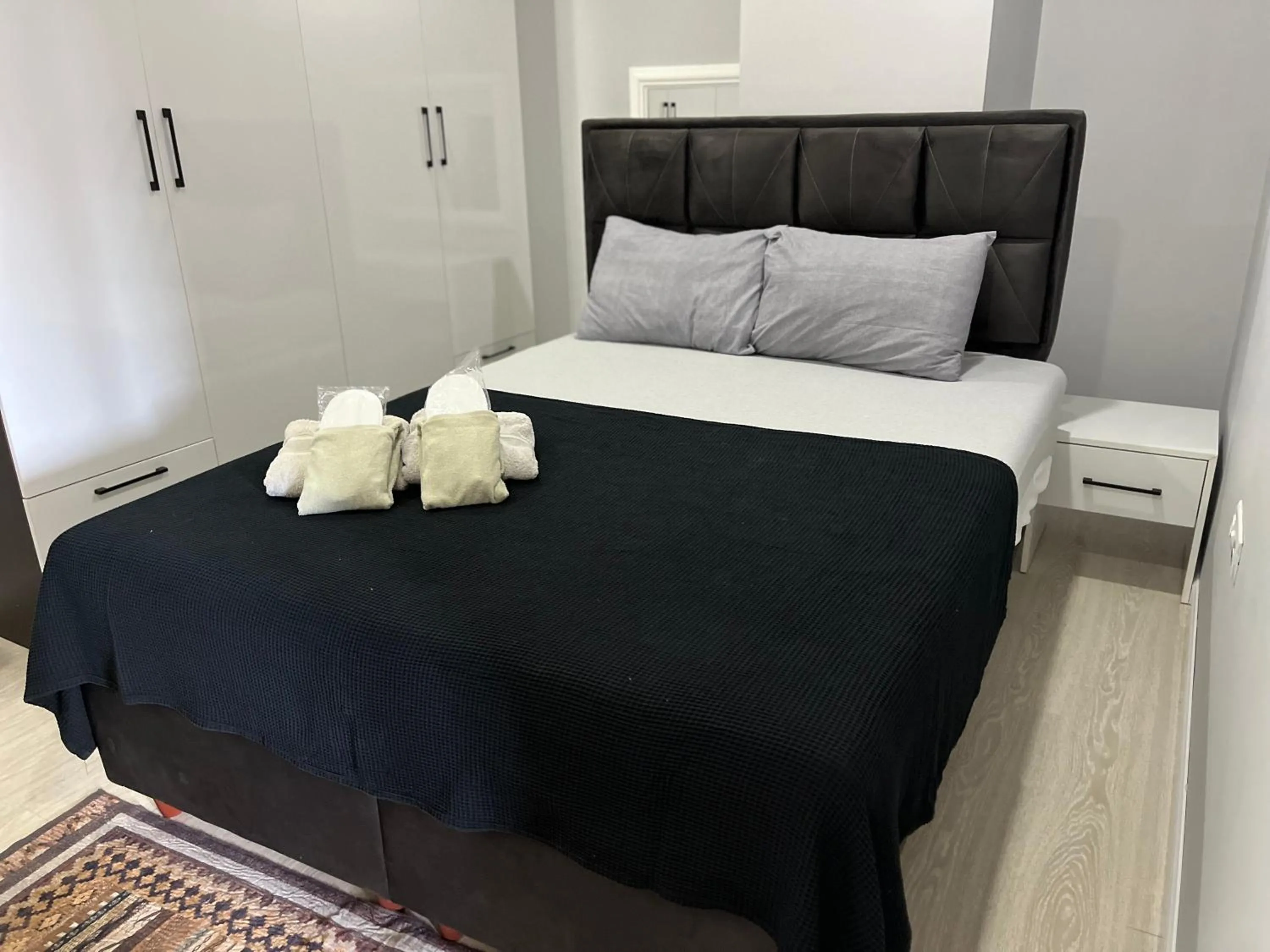 Bed in Gardenya Lara Suit Hotel