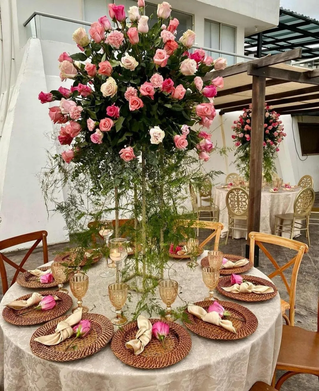 Patio in Hotel Castillo del Mar