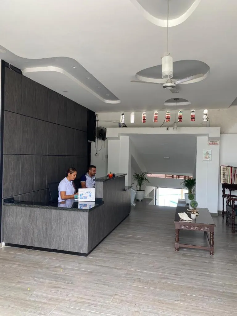 Lobby or reception in Hotel Castillo del Mar