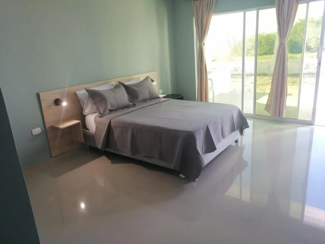 Bed in Hotel Castillo del Mar