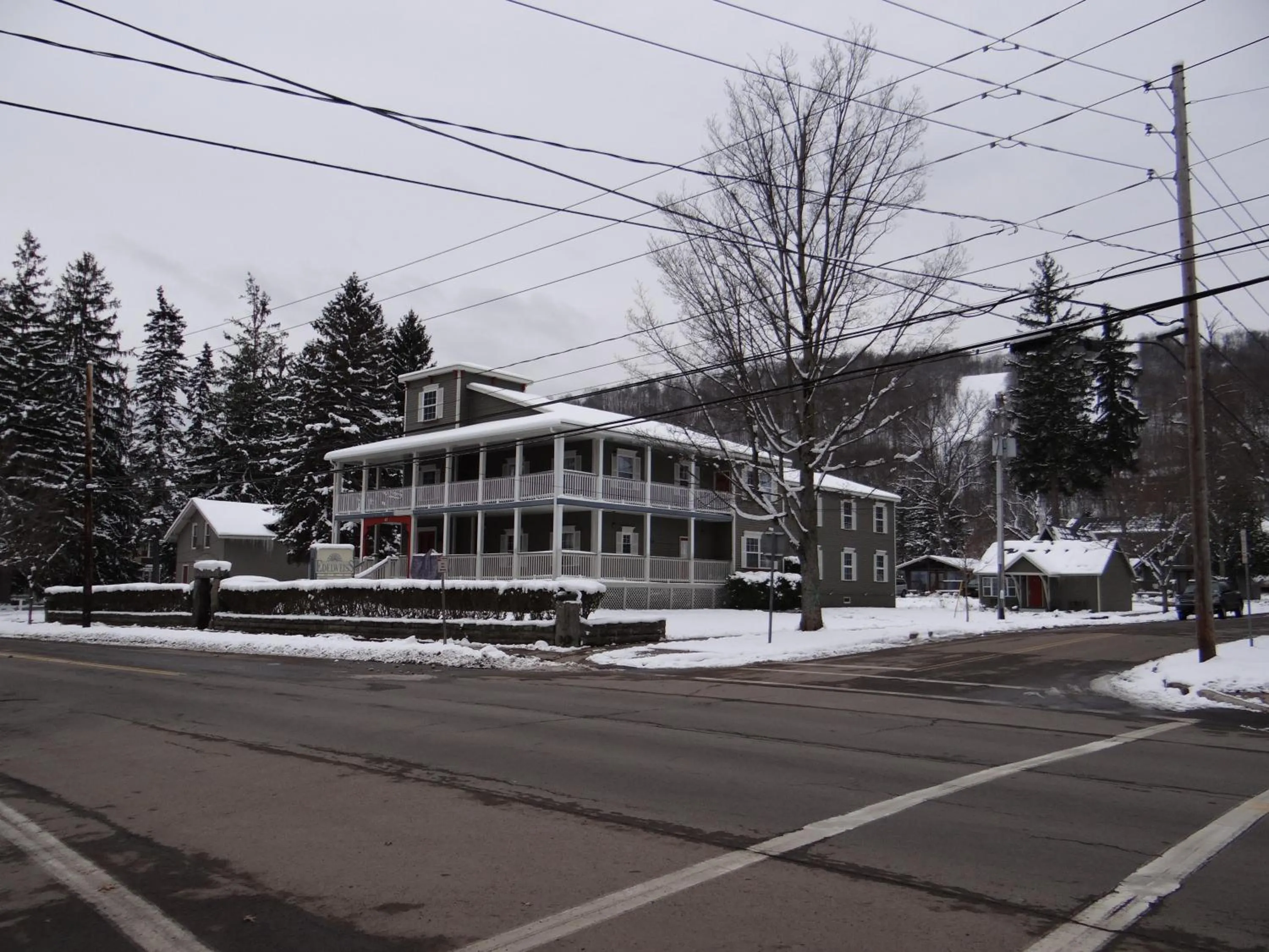Winter in Edelweiss Ski Lodge