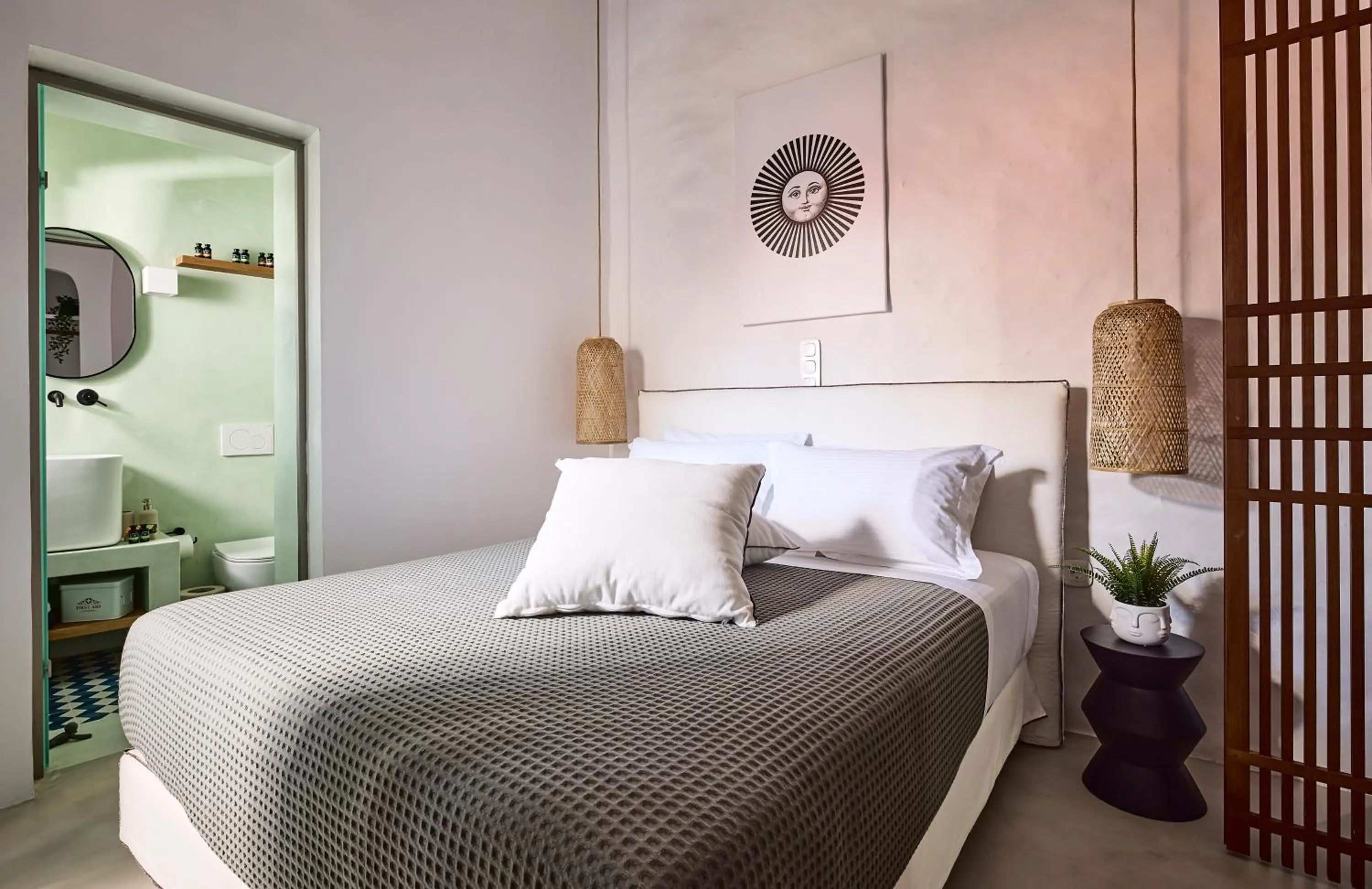 Bedroom, Bed in Syroc Maison