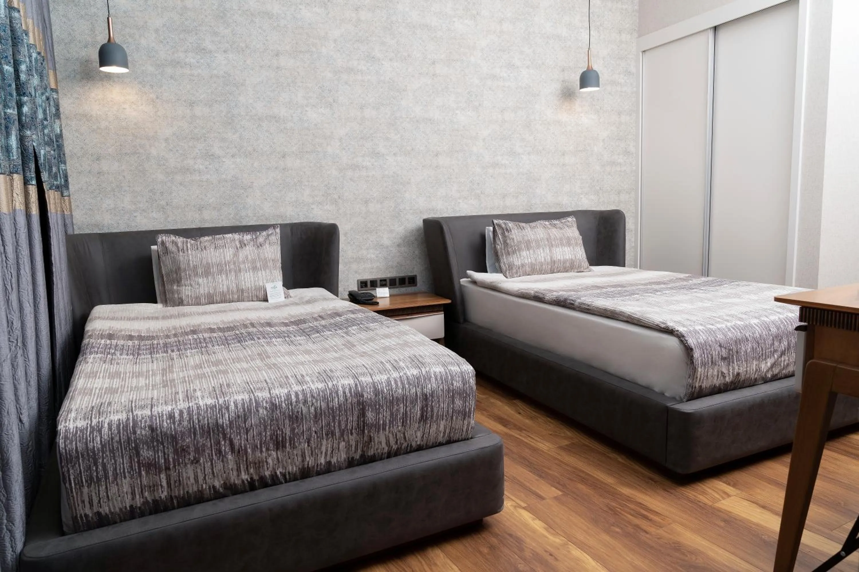 Bed in Doğa Thermal Health & Spa