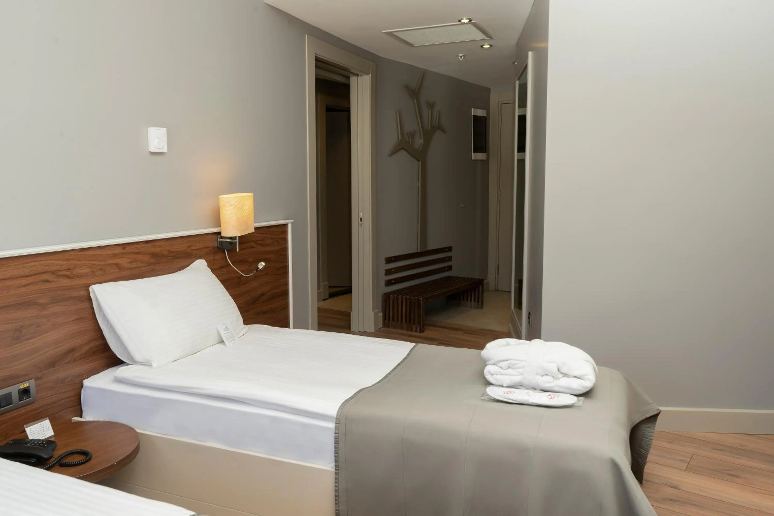 Bed in Doğa Thermal Health & Spa