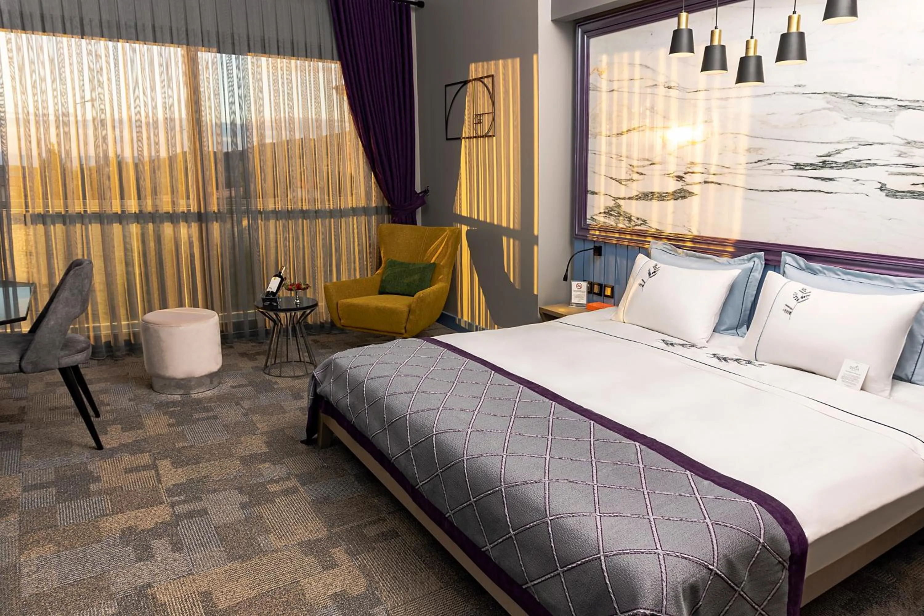 Bed in Doğa Thermal Health & Spa