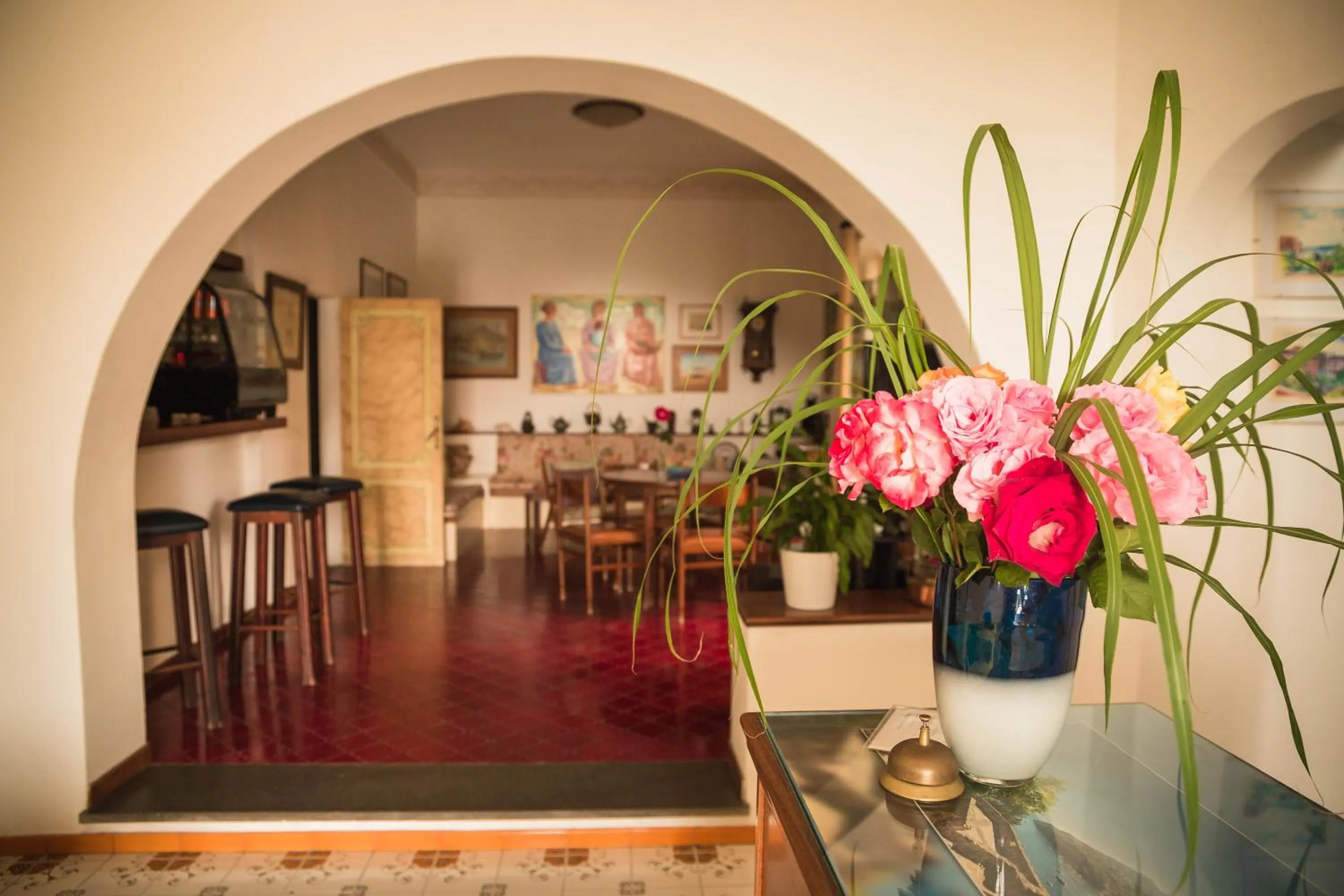 Lobby or reception in Villa Panoramica - Ischia Ponte