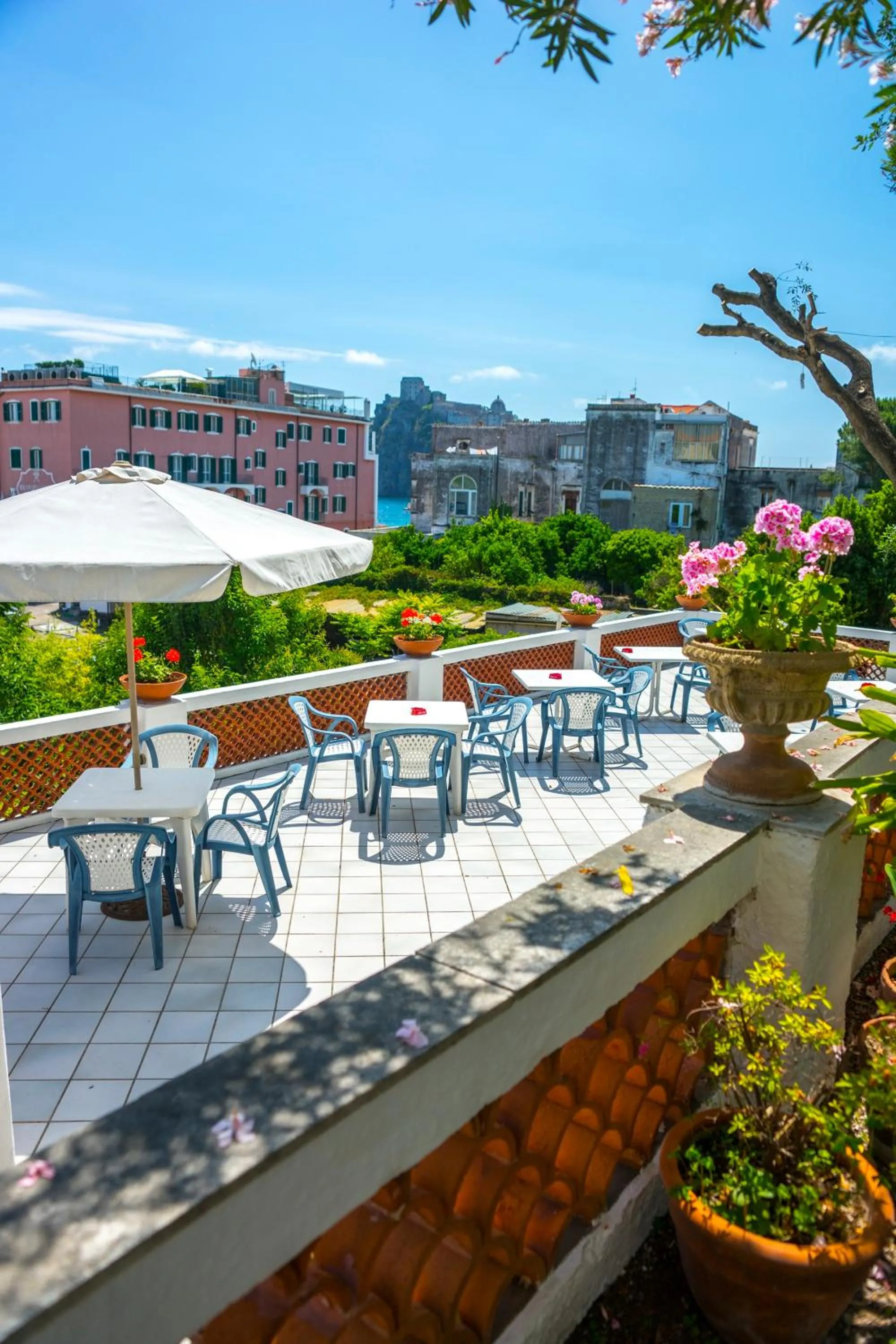 Balcony/Terrace in Villa Panoramica - Ischia Ponte