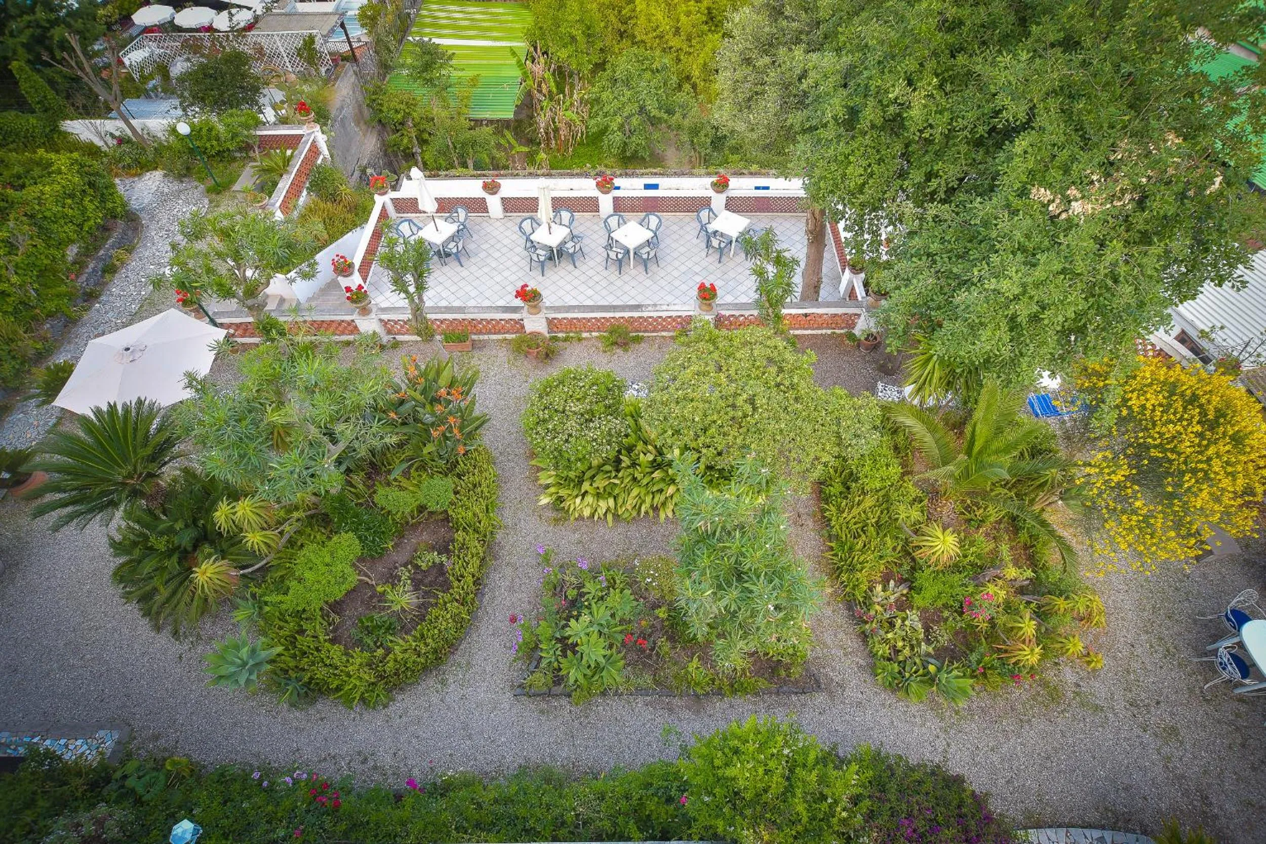 Garden view in Villa Panoramica - Ischia Ponte