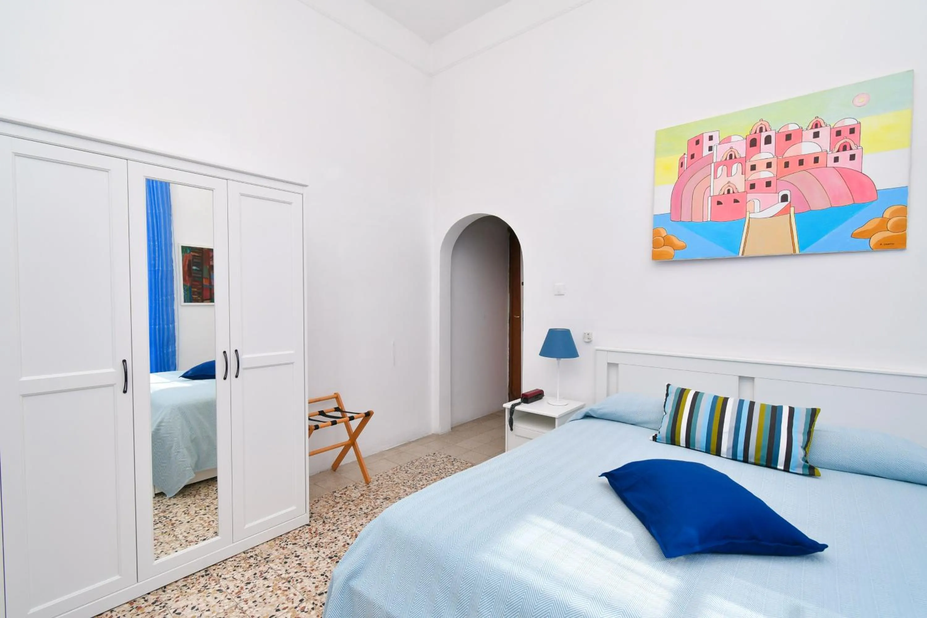 Bedroom in Villa Panoramica - Ischia Ponte