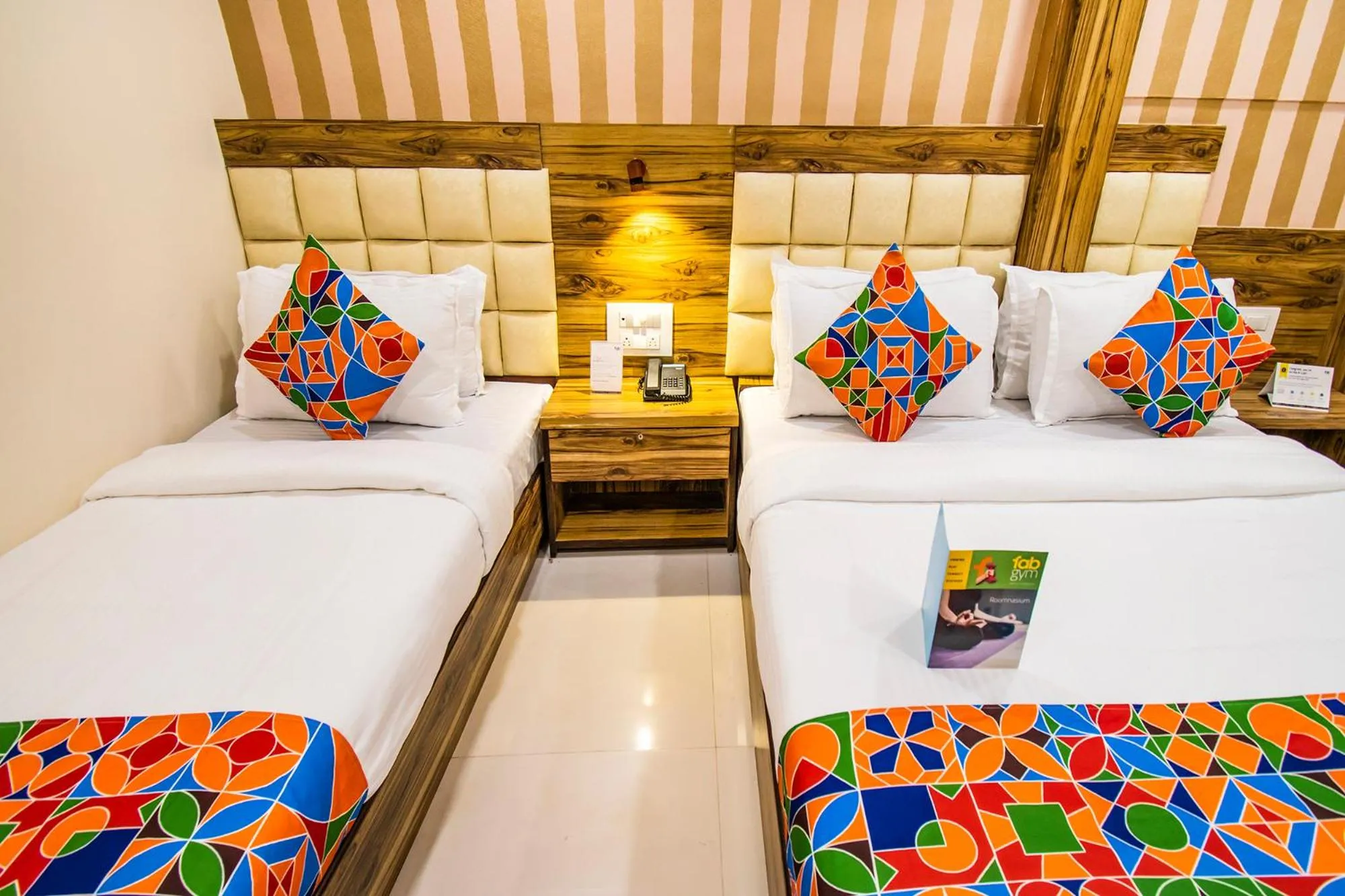 Bedroom, Bed in FabHotel Orange Suites - Nr Mumbai International Airport