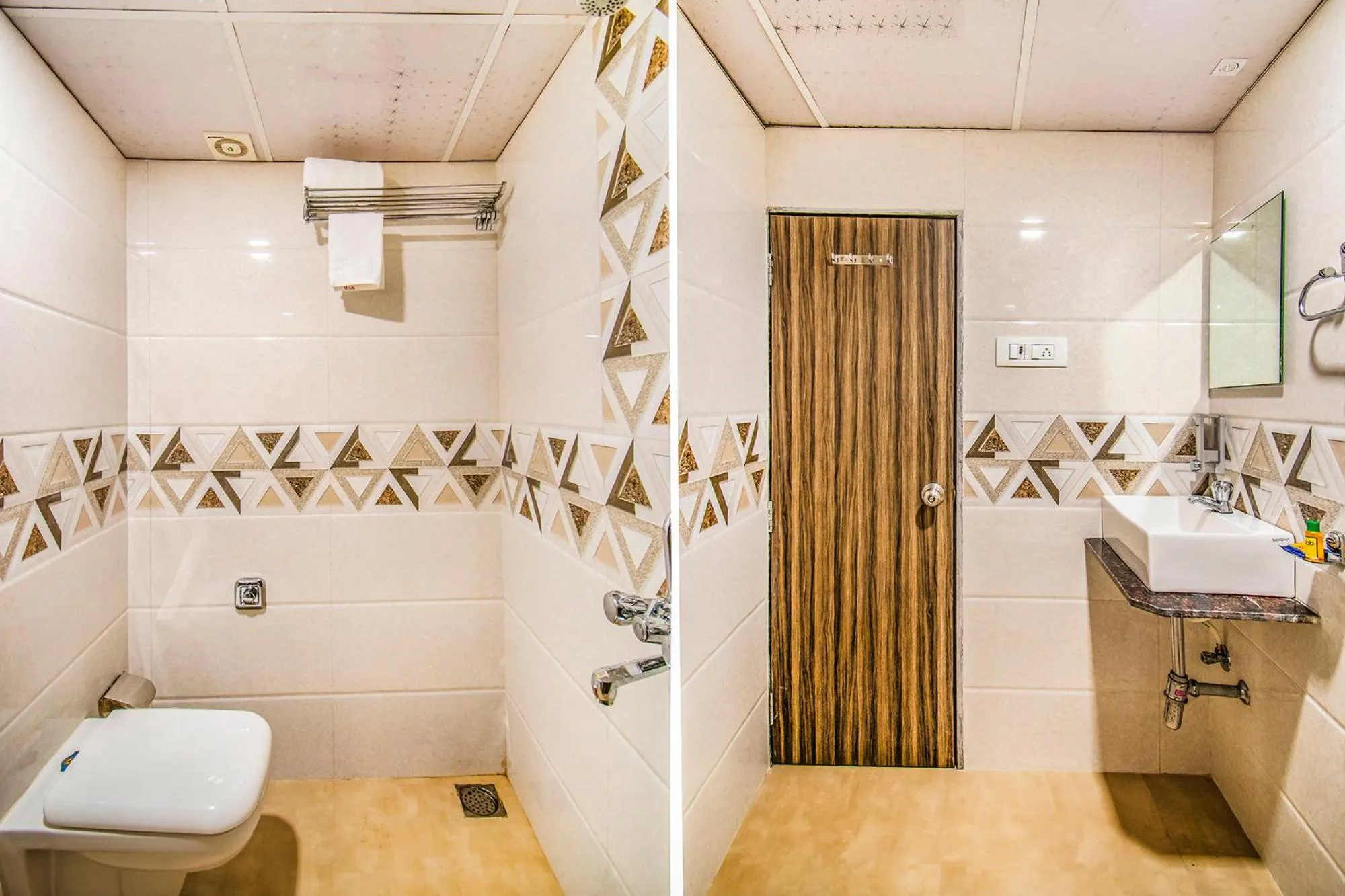 Bathroom in FabHotel Orange Suites - Nr Mumbai International Airport