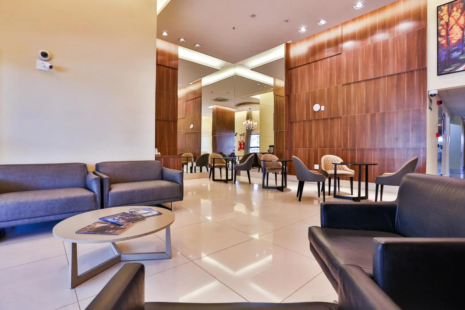 Seating area in MG Flats & Residence