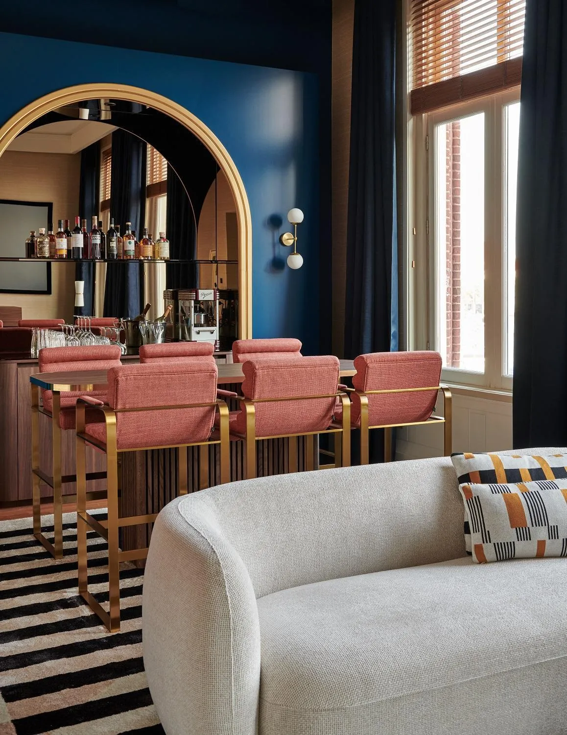 Living room in De L’Europe Amsterdam – The Leading Hotels of the World