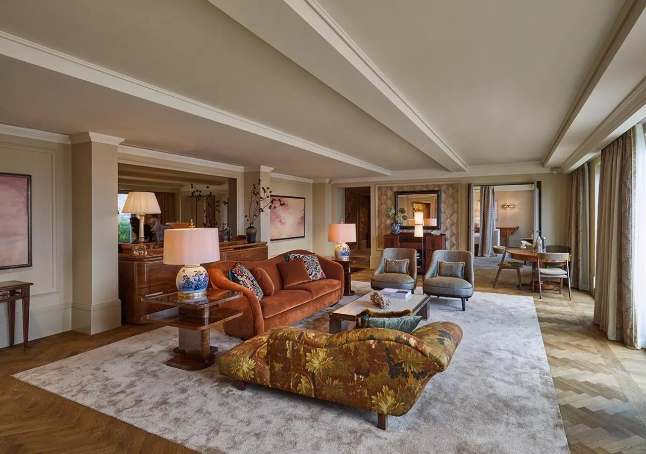 Living room in De L’Europe Amsterdam – The Leading Hotels of the World