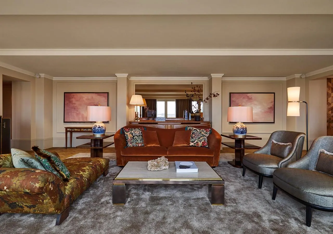 Living room in De L’Europe Amsterdam – The Leading Hotels of the World