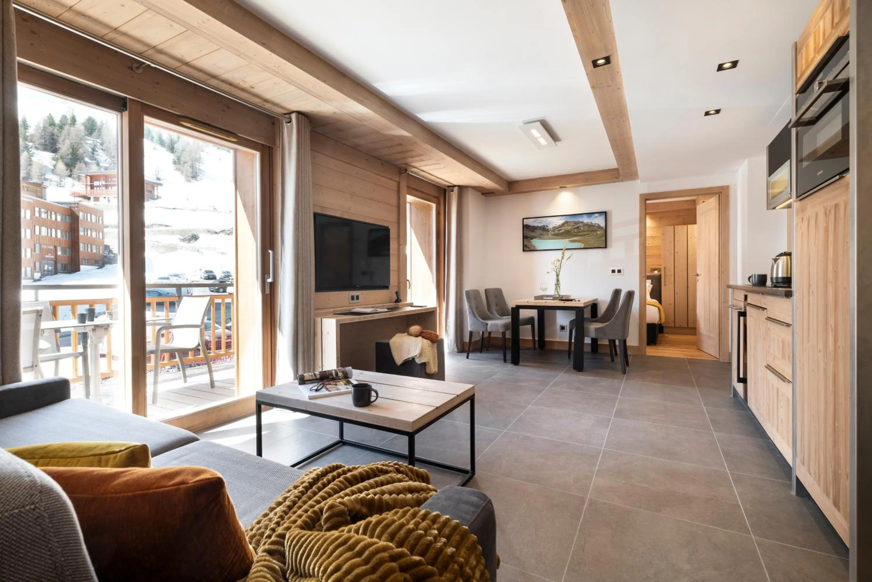 Living room in MGM Hôtels & Résidences - Résidence Manaka