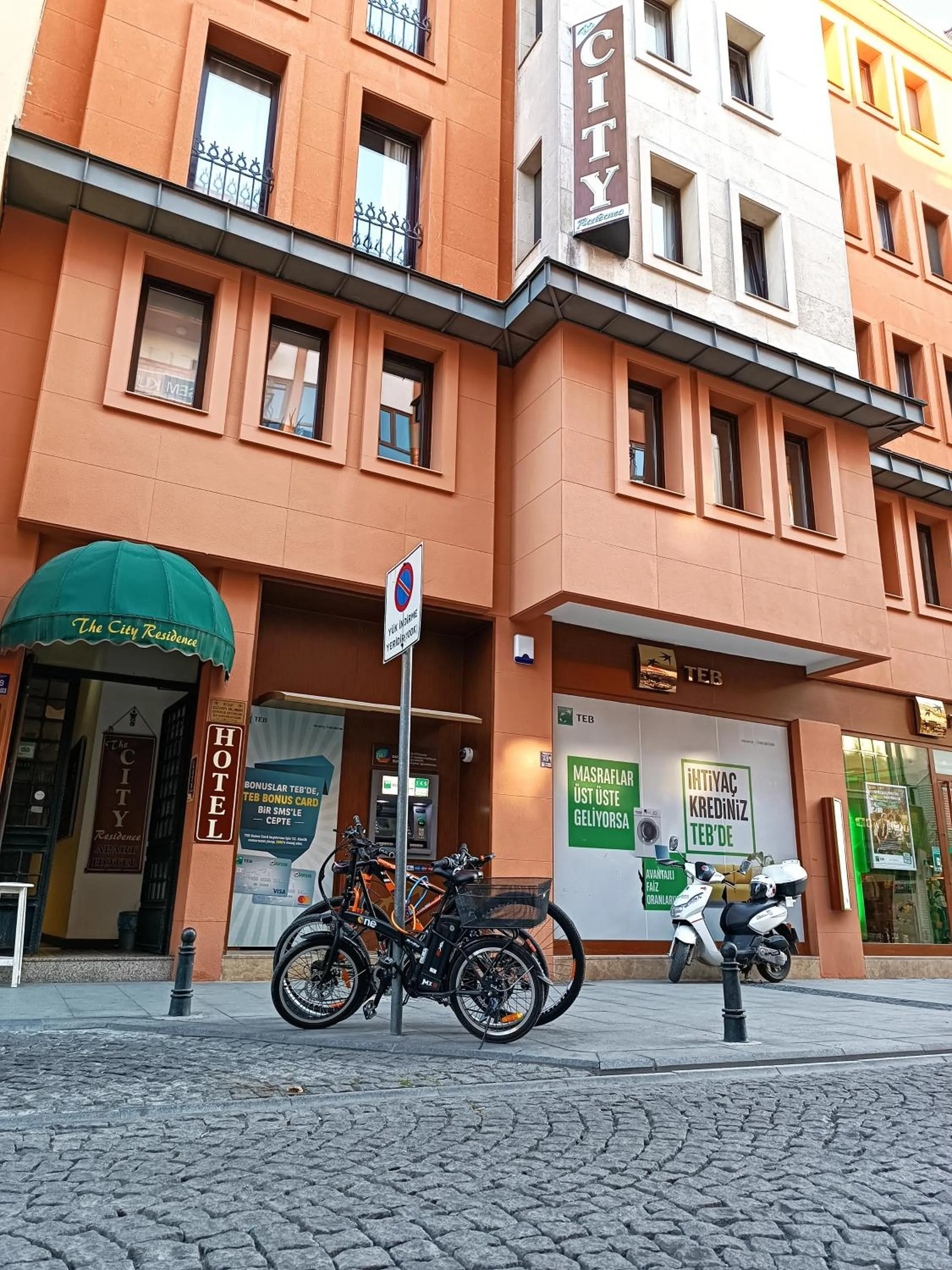 Property building in The City Residence Hotel