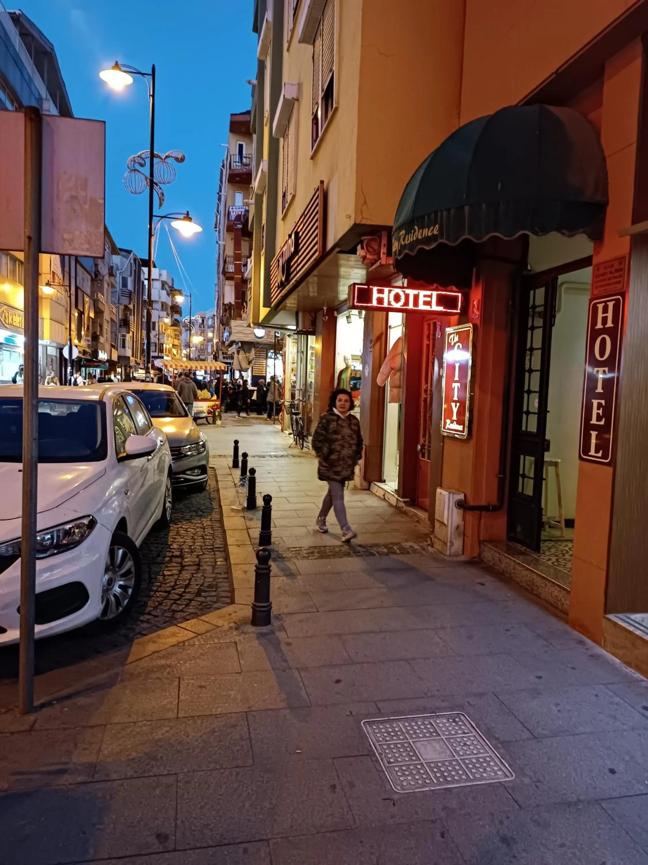 Off site in The City Residence Hotel