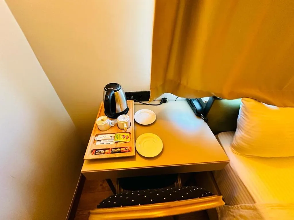 Coffee/tea facilities, Bed in Nice Royal Cıty