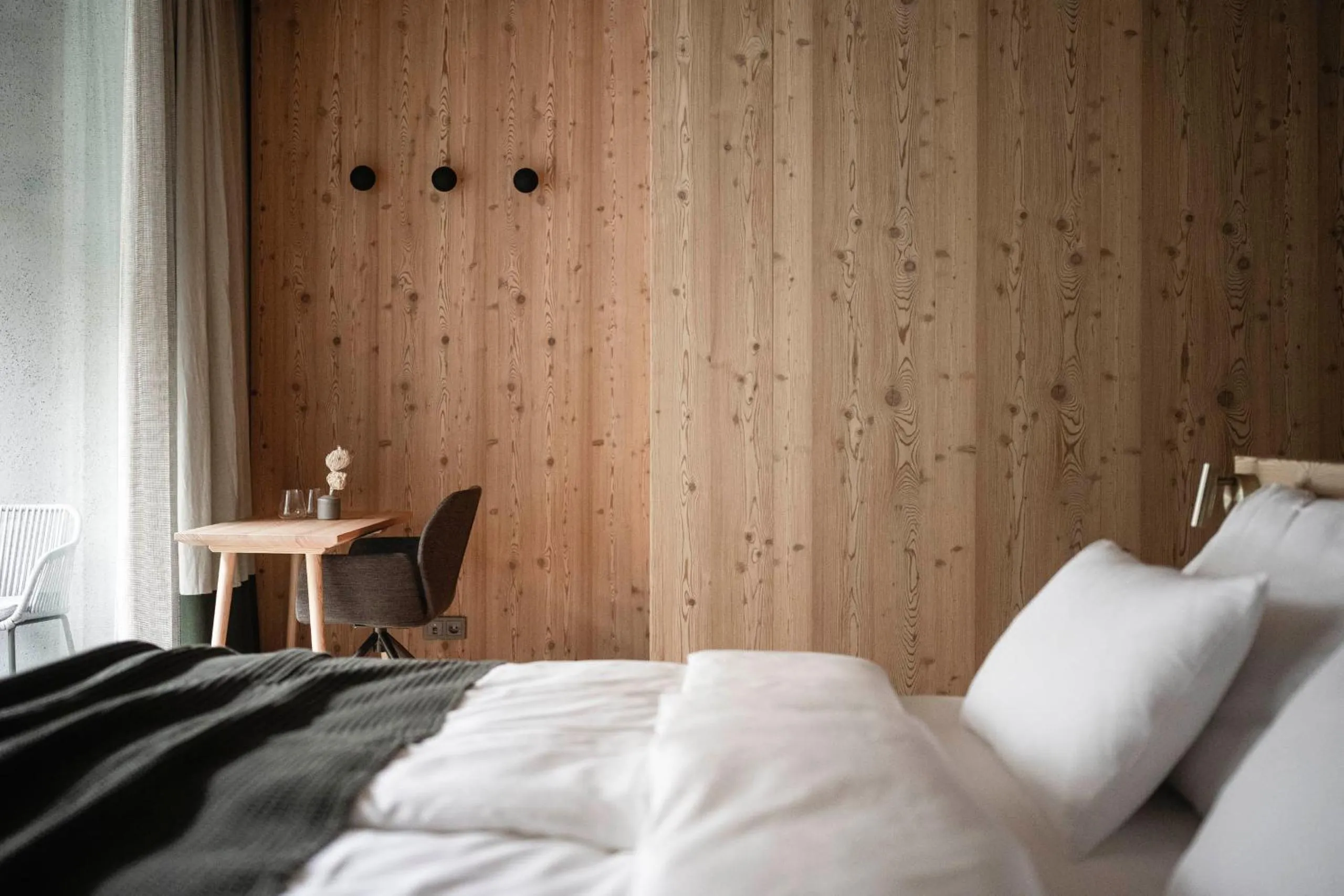 Bed in OLM Nature Escape - Eco Aparthotel