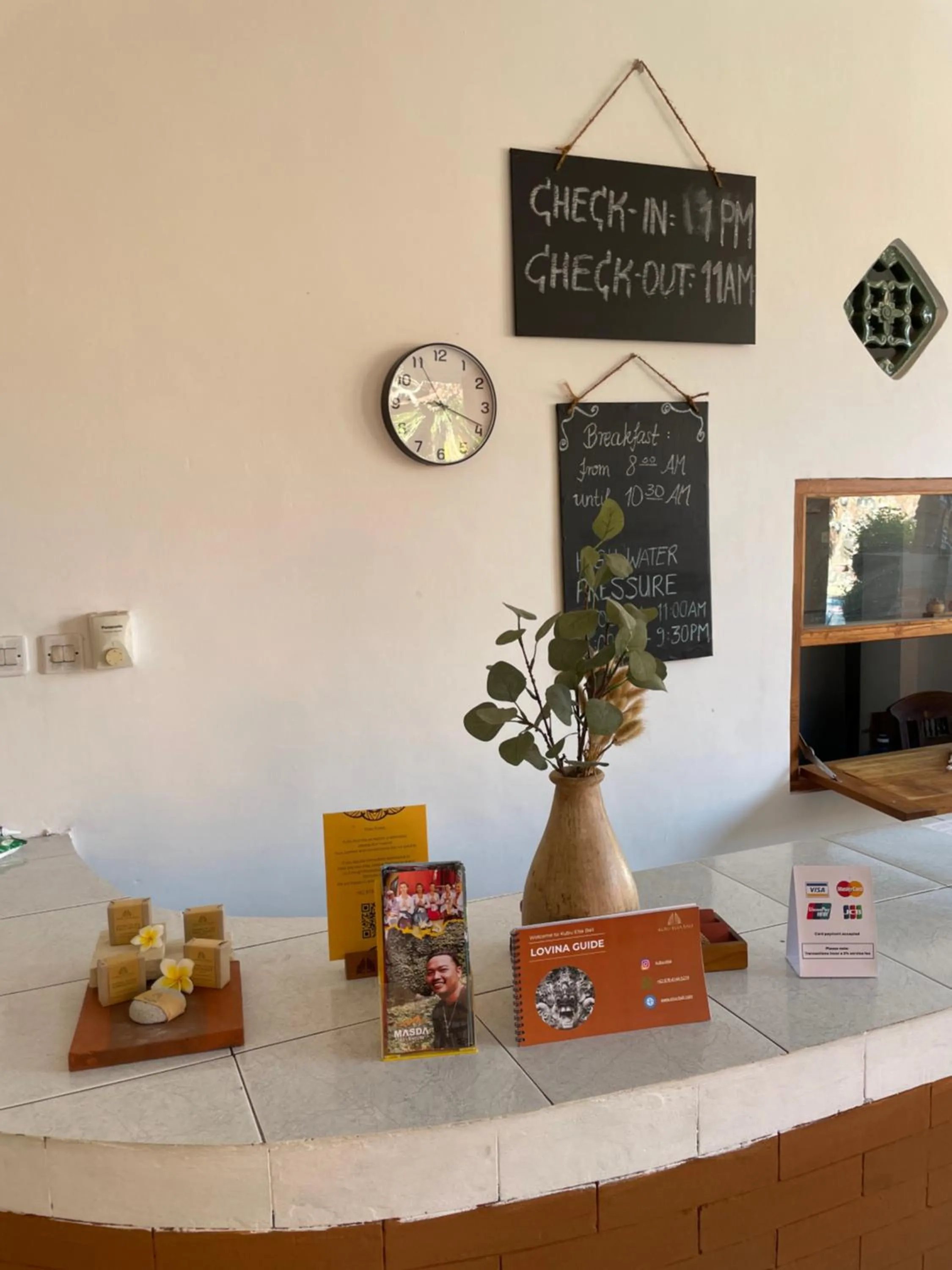 Lobby or reception in Kubu Elsa Bali