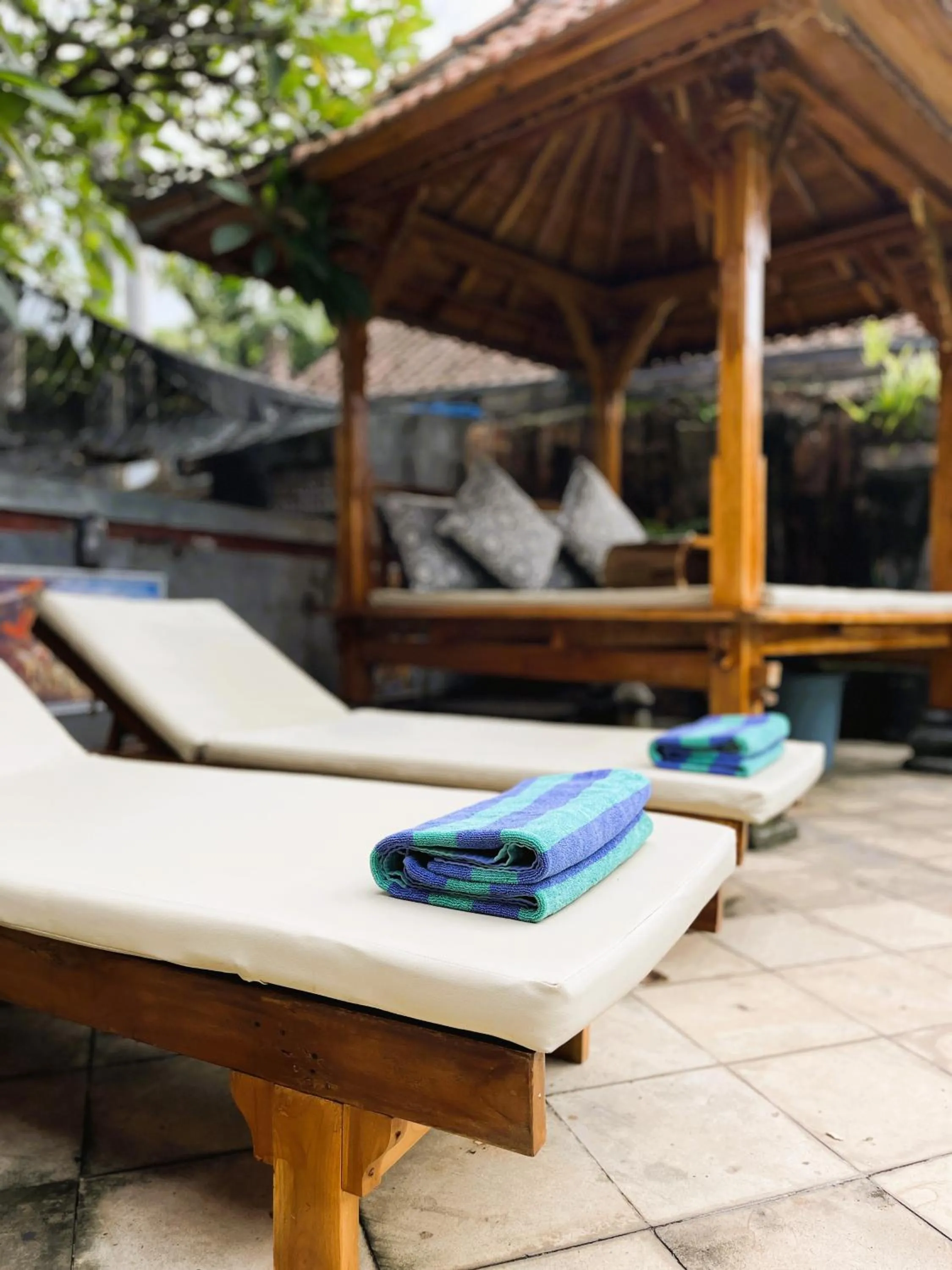 Swimming pool in Kubu Elsa Bali