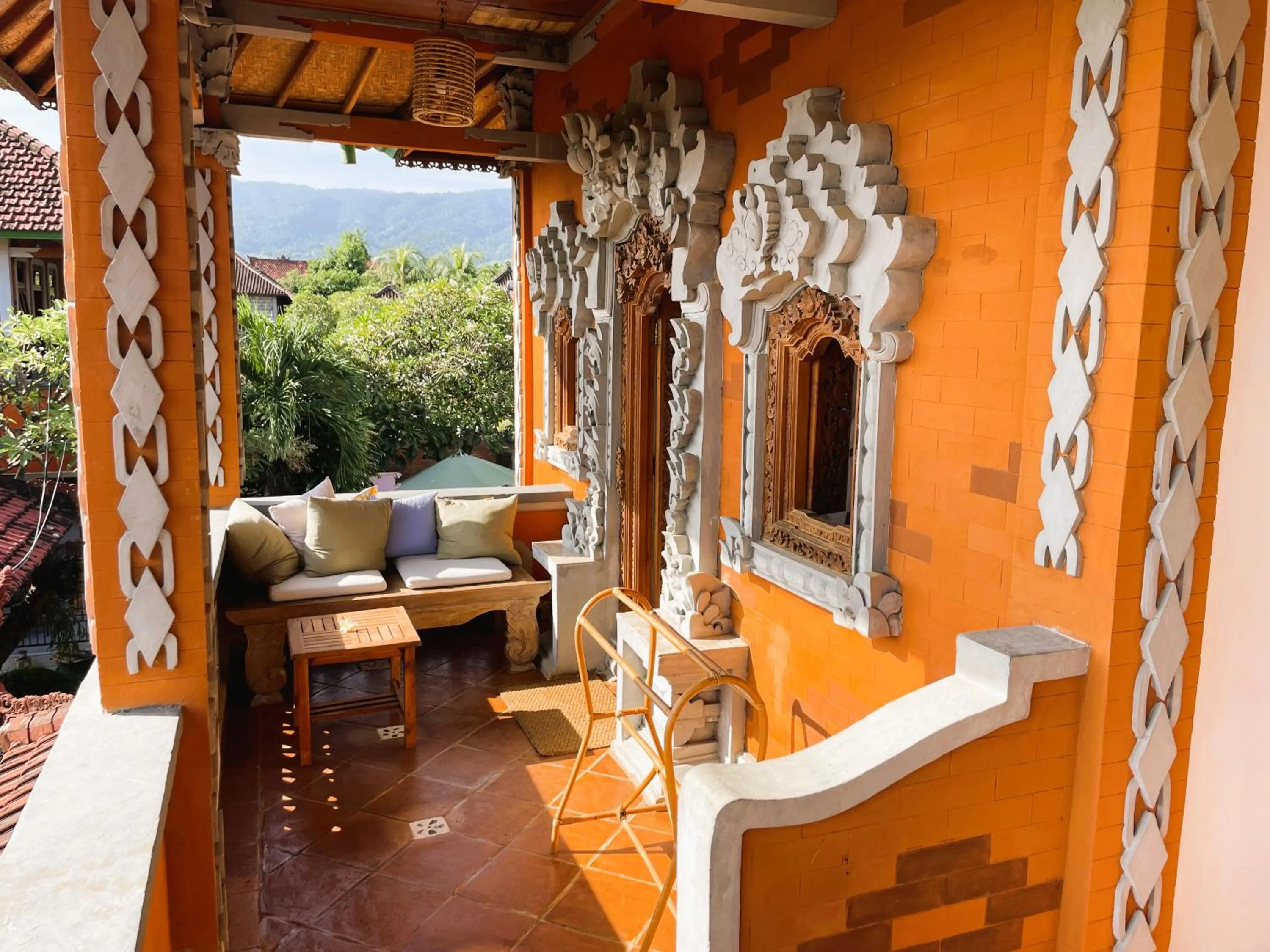 Patio in Kubu Elsa Bali