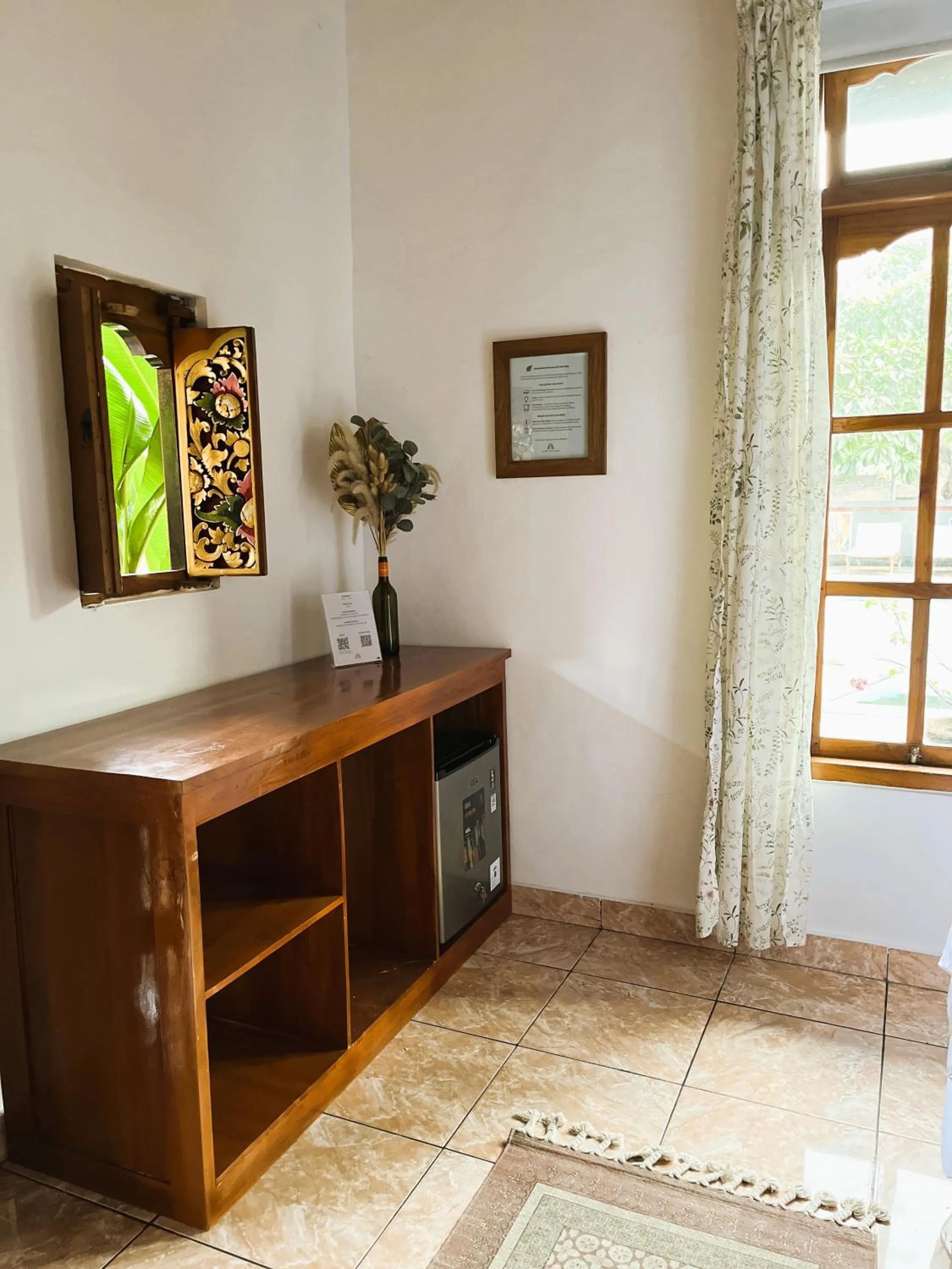 Decorative detail in Kubu Elsa Bali