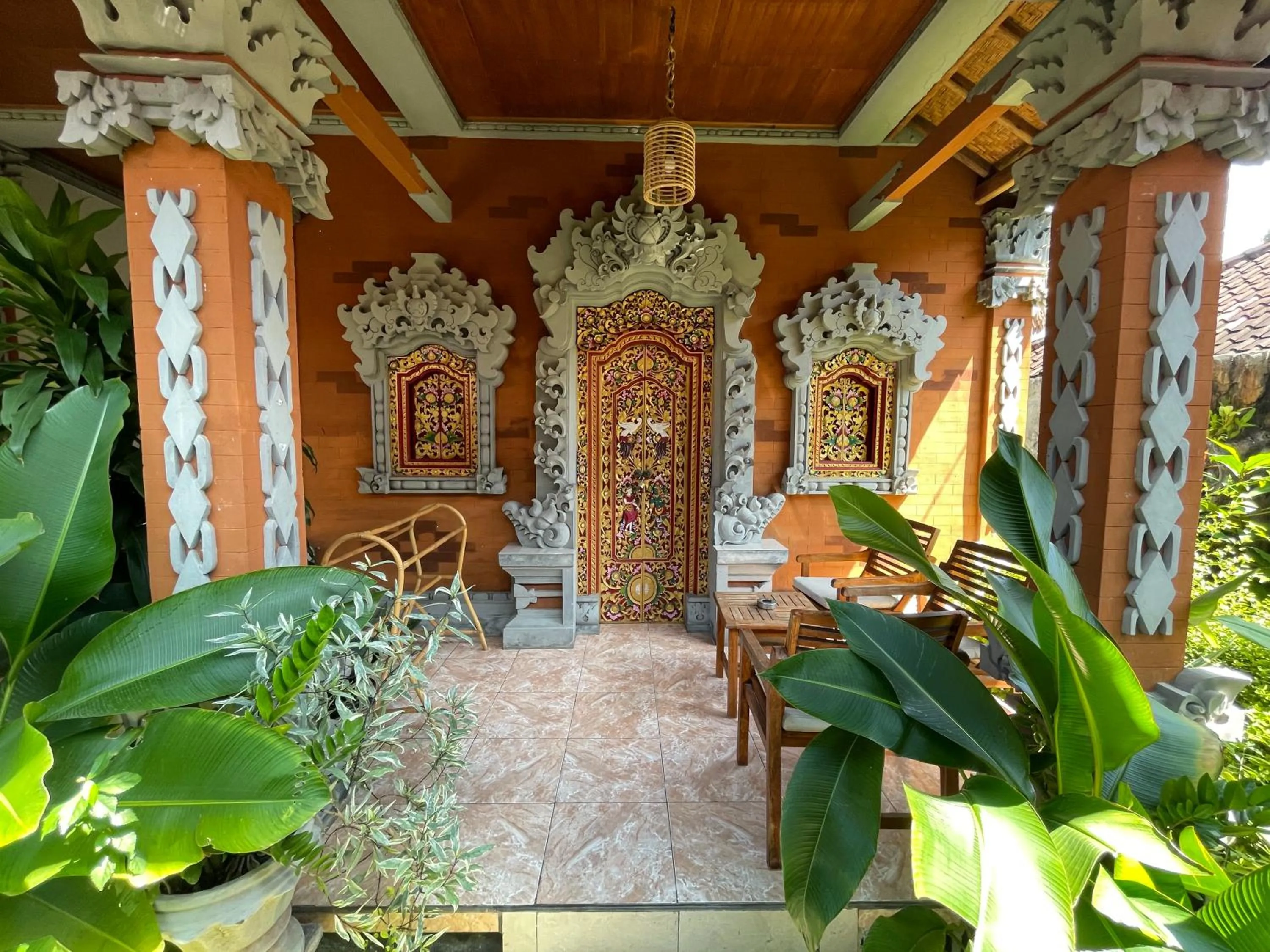 Patio in Kubu Elsa Bali