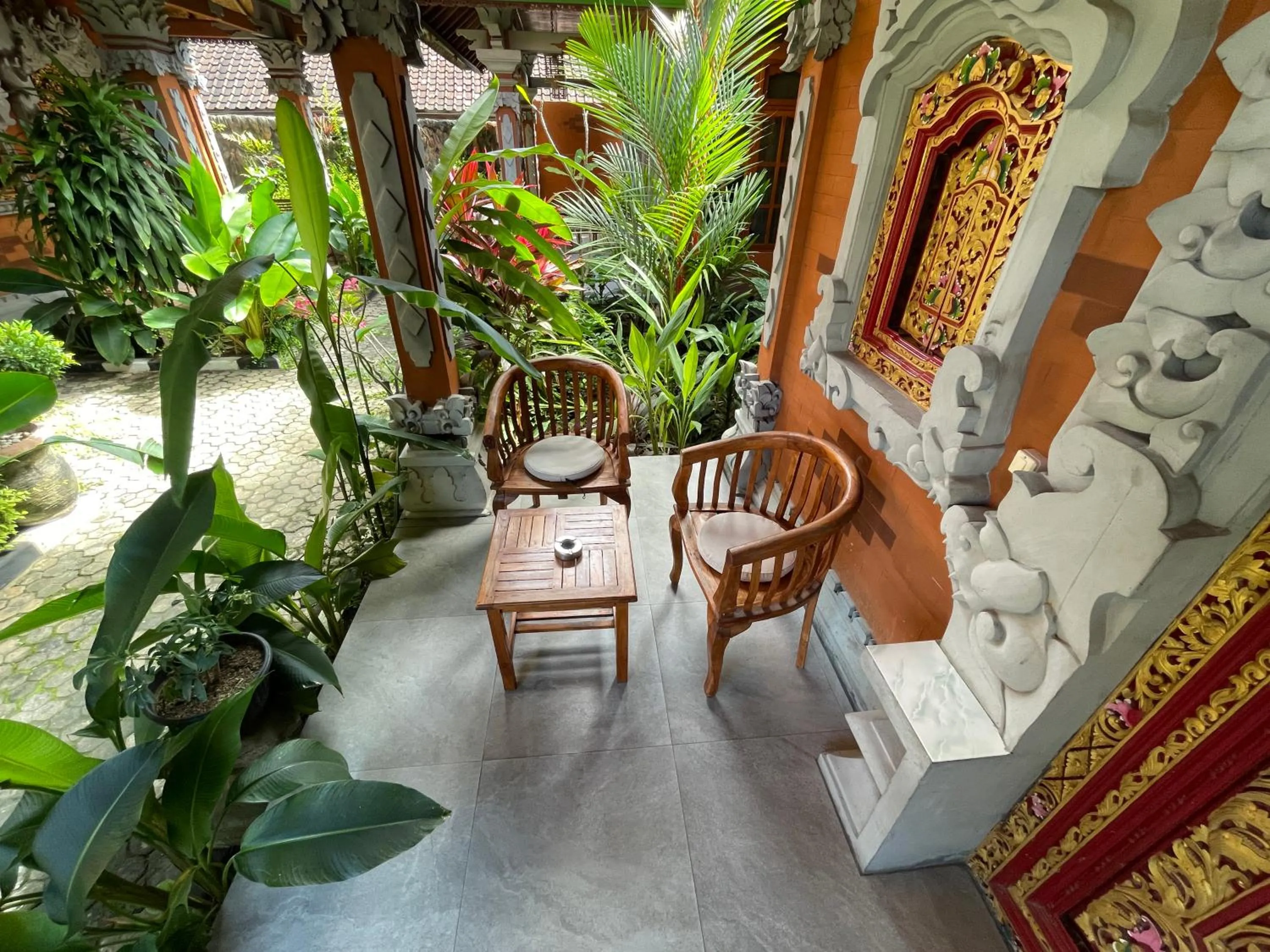 Living room in Kubu Elsa Bali