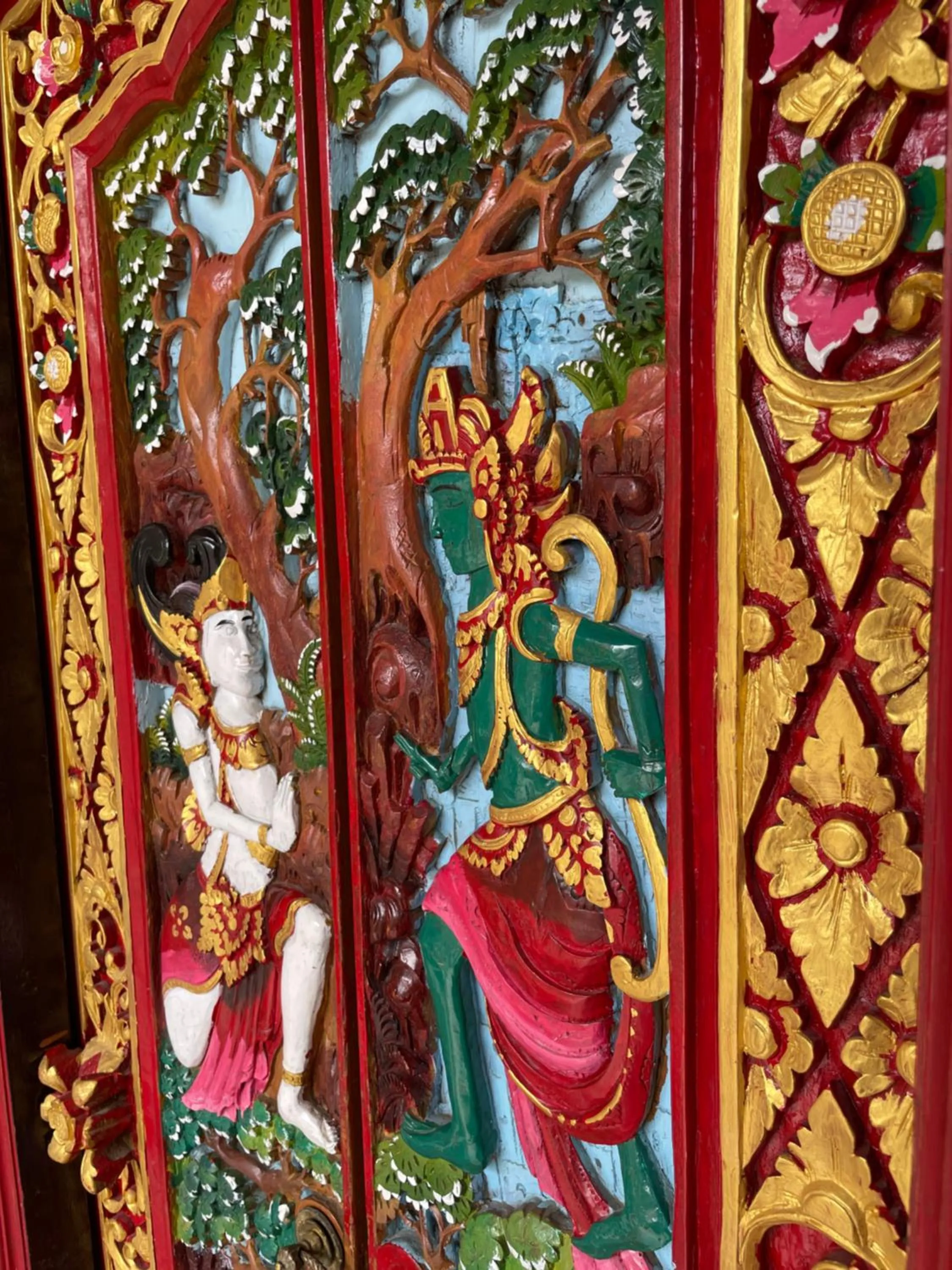 Decorative detail in Kubu Elsa Bali