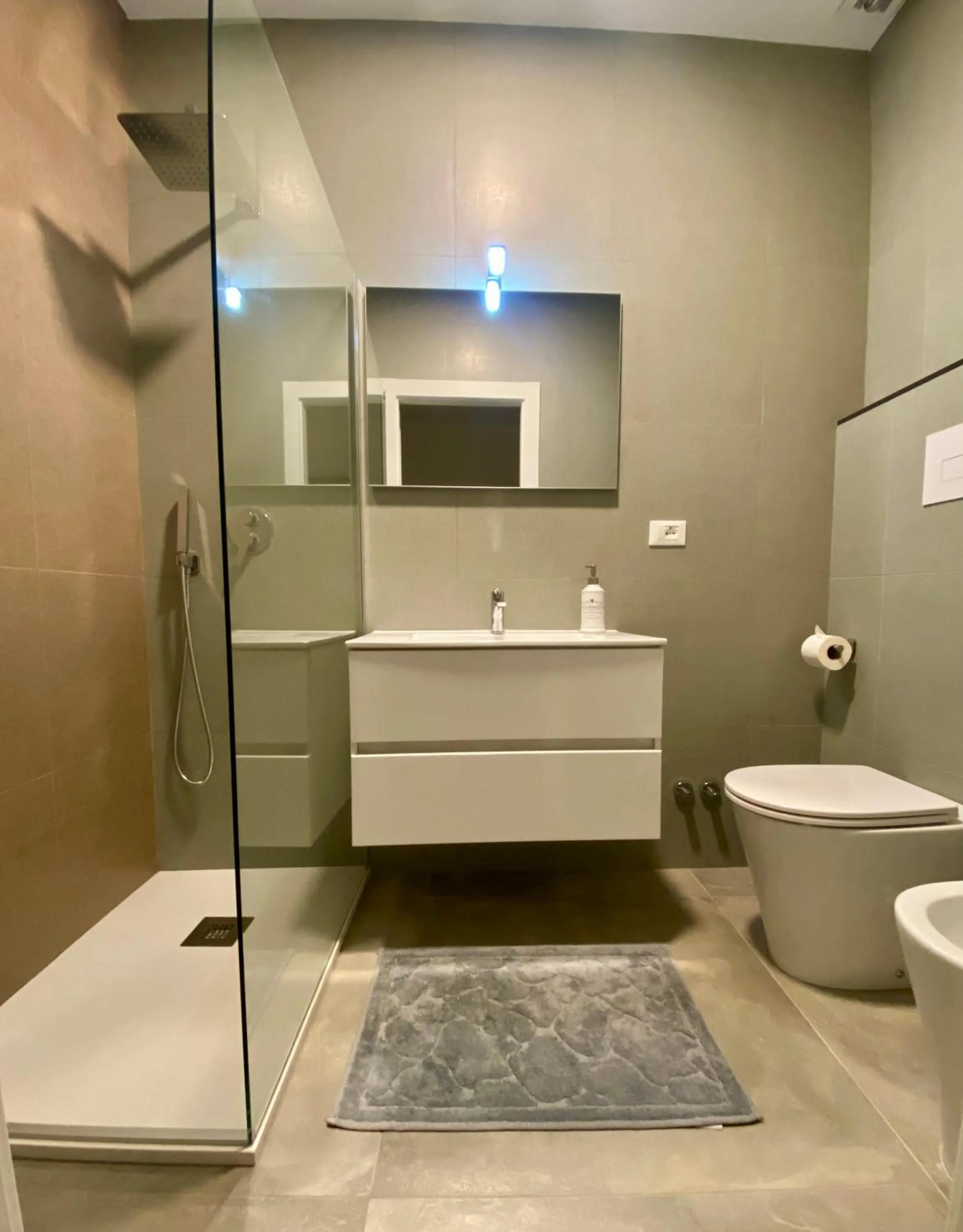 Bathroom in Pummarella b&b