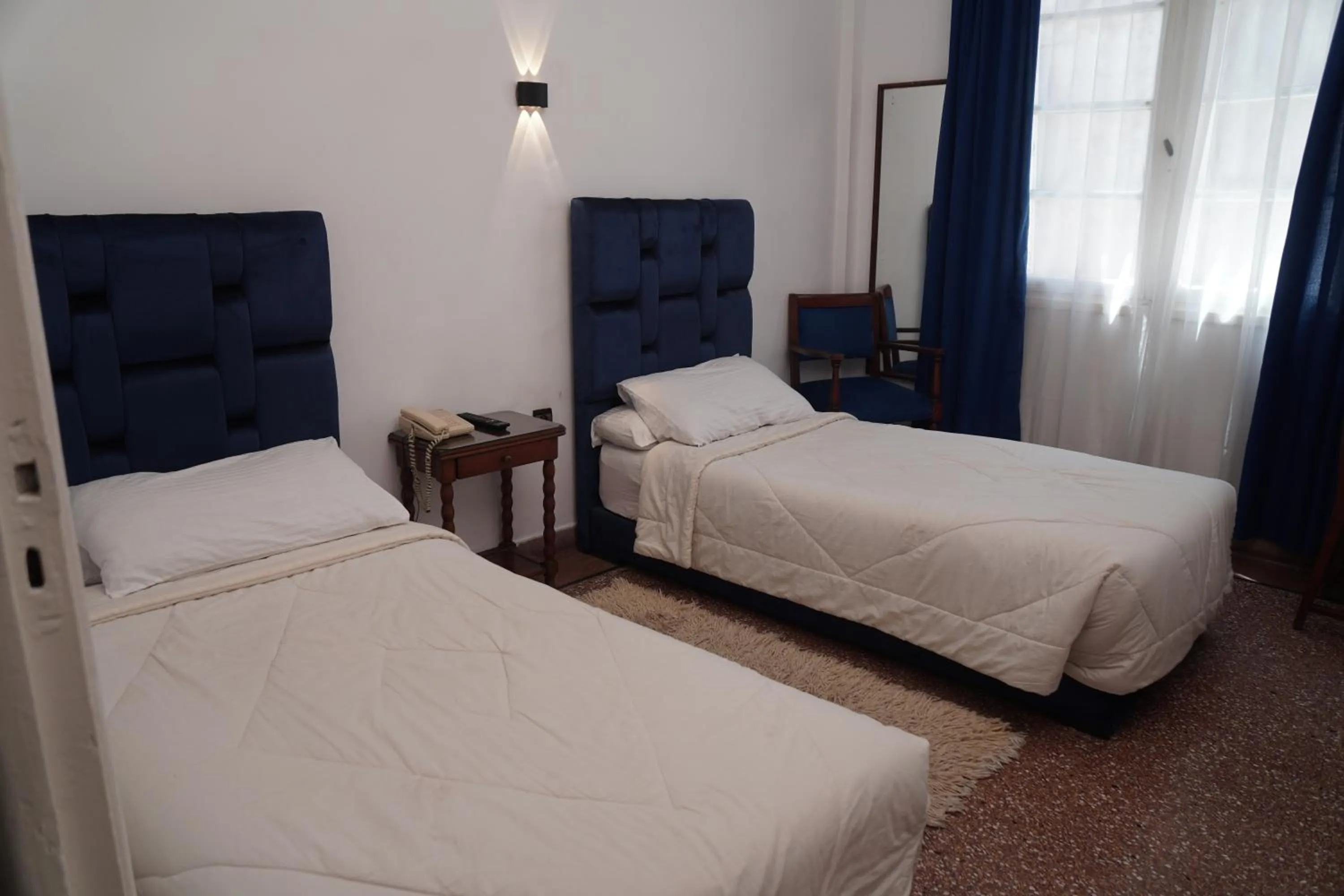 Bed in Hôtel Mauritania