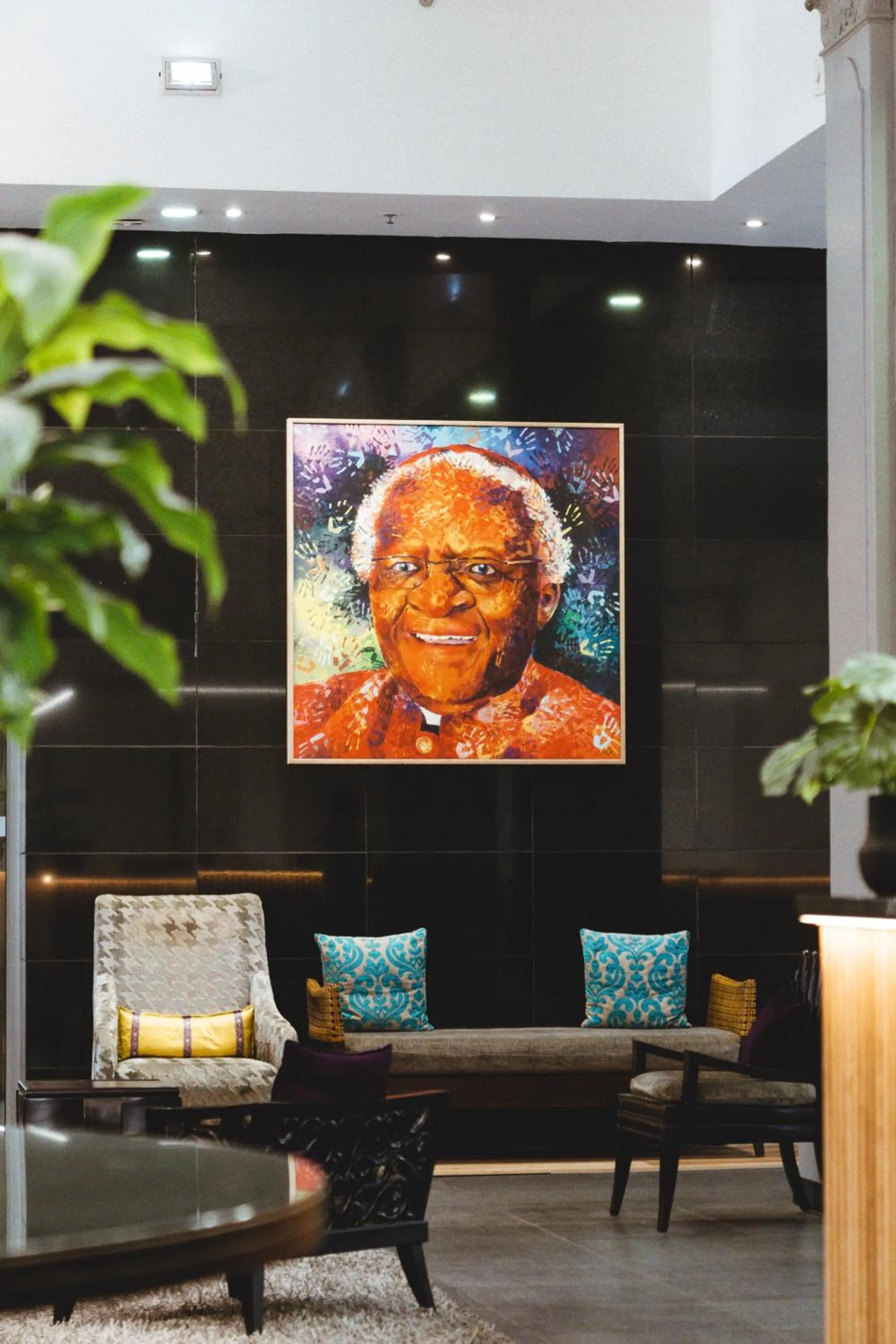 Lobby or reception in Mandela Rhodes Place