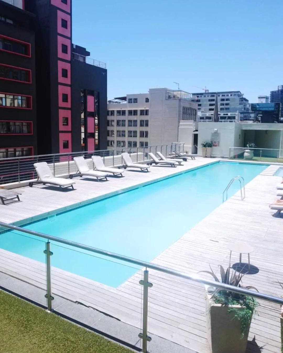 Pool view in Mandela Rhodes Place