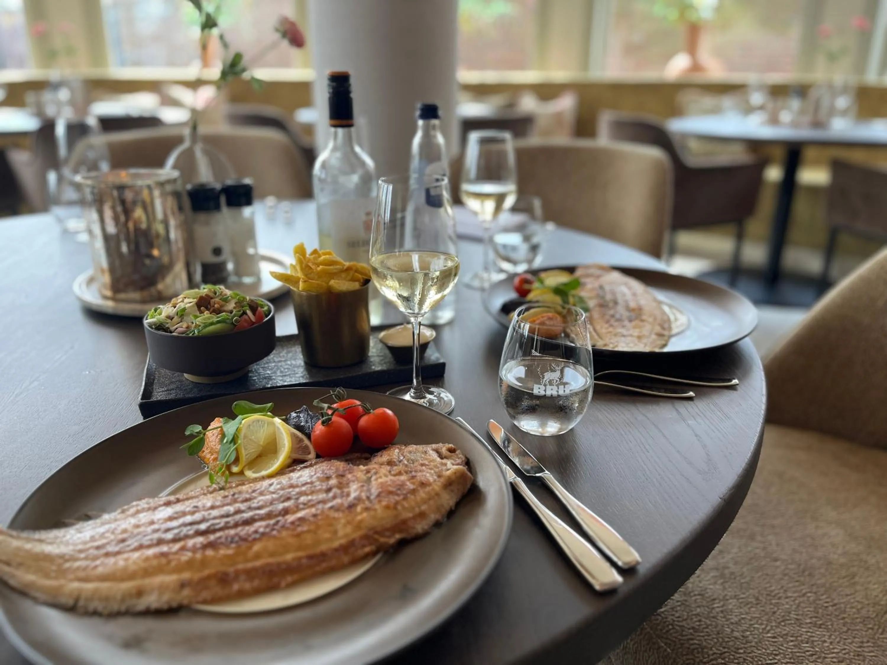 Dinner in Van der Valk Palace Hotel Noordwijk