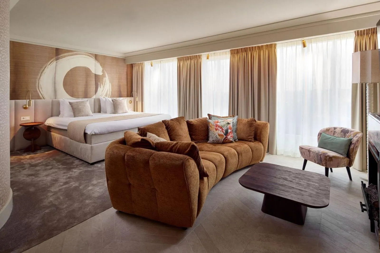 Bed in Van der Valk Palace Hotel Noordwijk